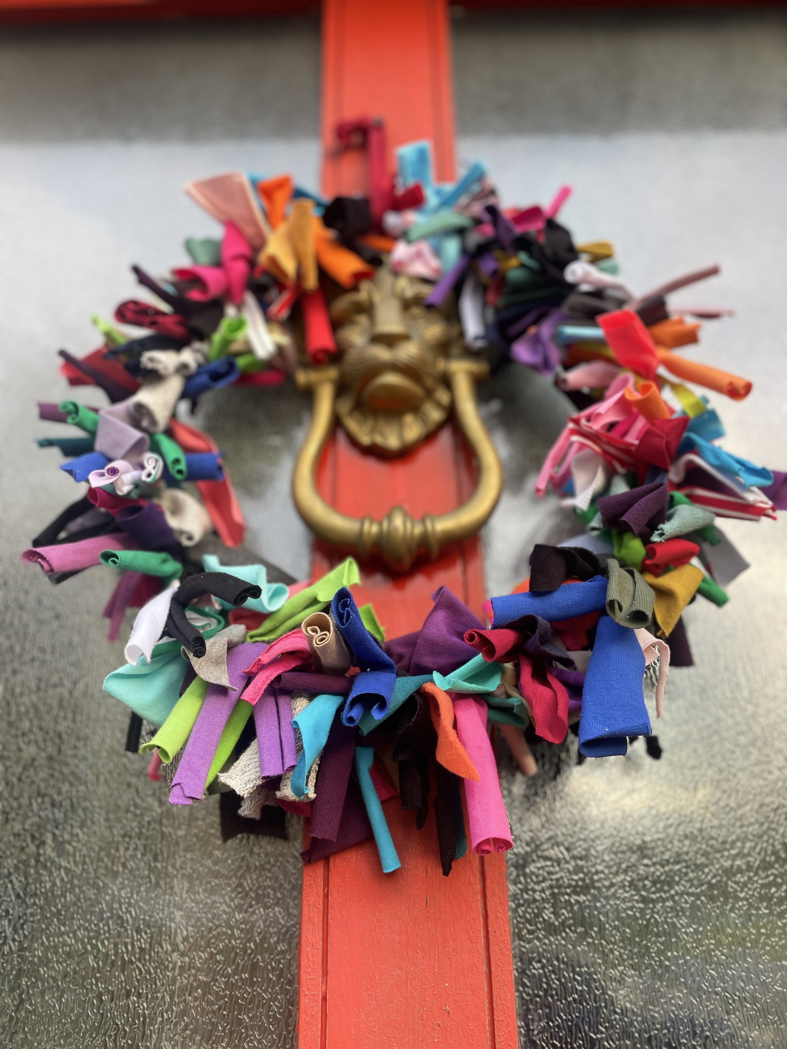 Scrappy Christmas Wreath Workshop