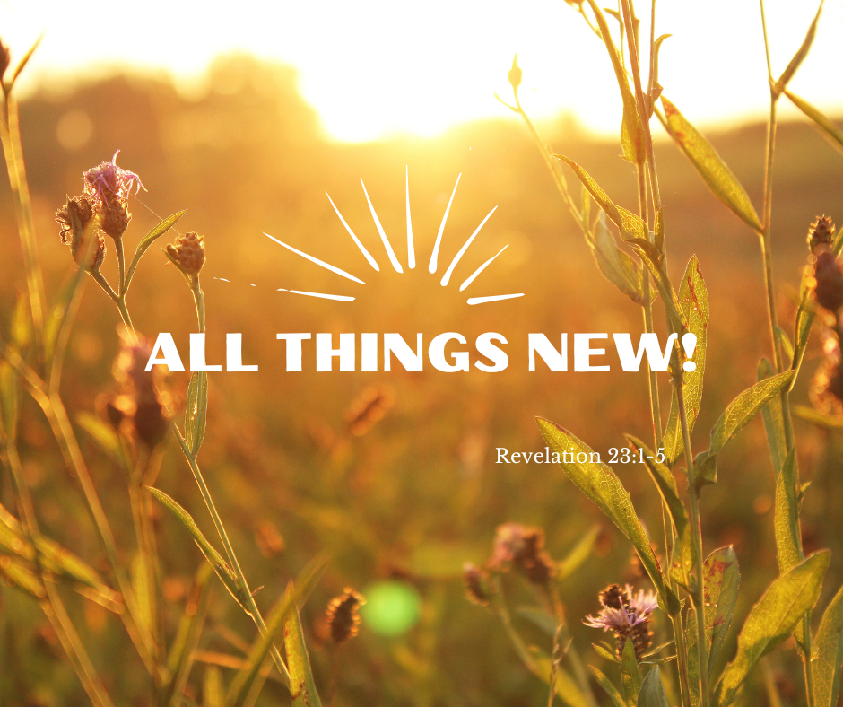 ALL THINGS NEW! - Revelation 21:1-5 - Dr Steve Jussely - December 28, 2025