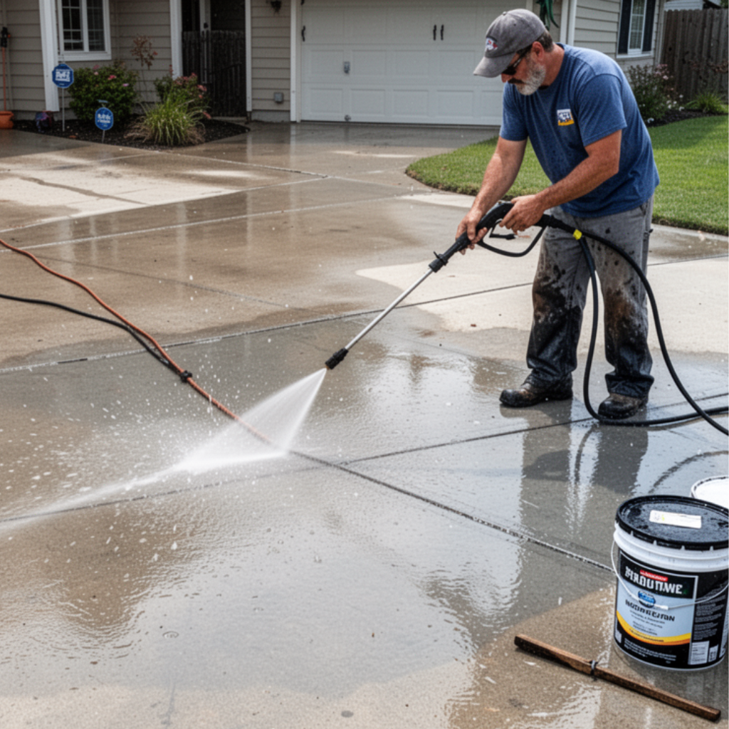 DIY Prep Tips Before Installing a Driveway Coating