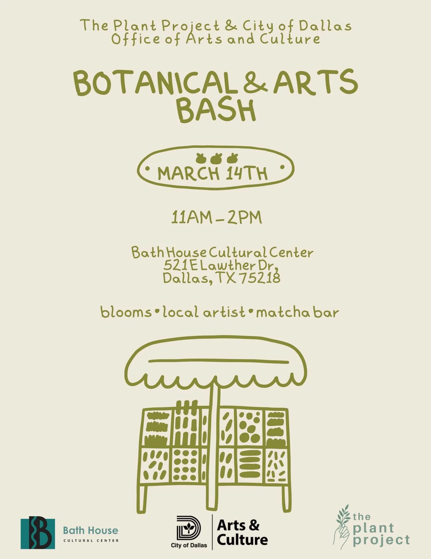 Blooms, Arts, Spring &amp; Family&hellip;.. sounds like the perfect combination of things to watch grow. 

D A L L A S 

That is exactly what we are doing with our next project&hellip;.in partnership with @bathhousedallas + @dallasculture as we welco