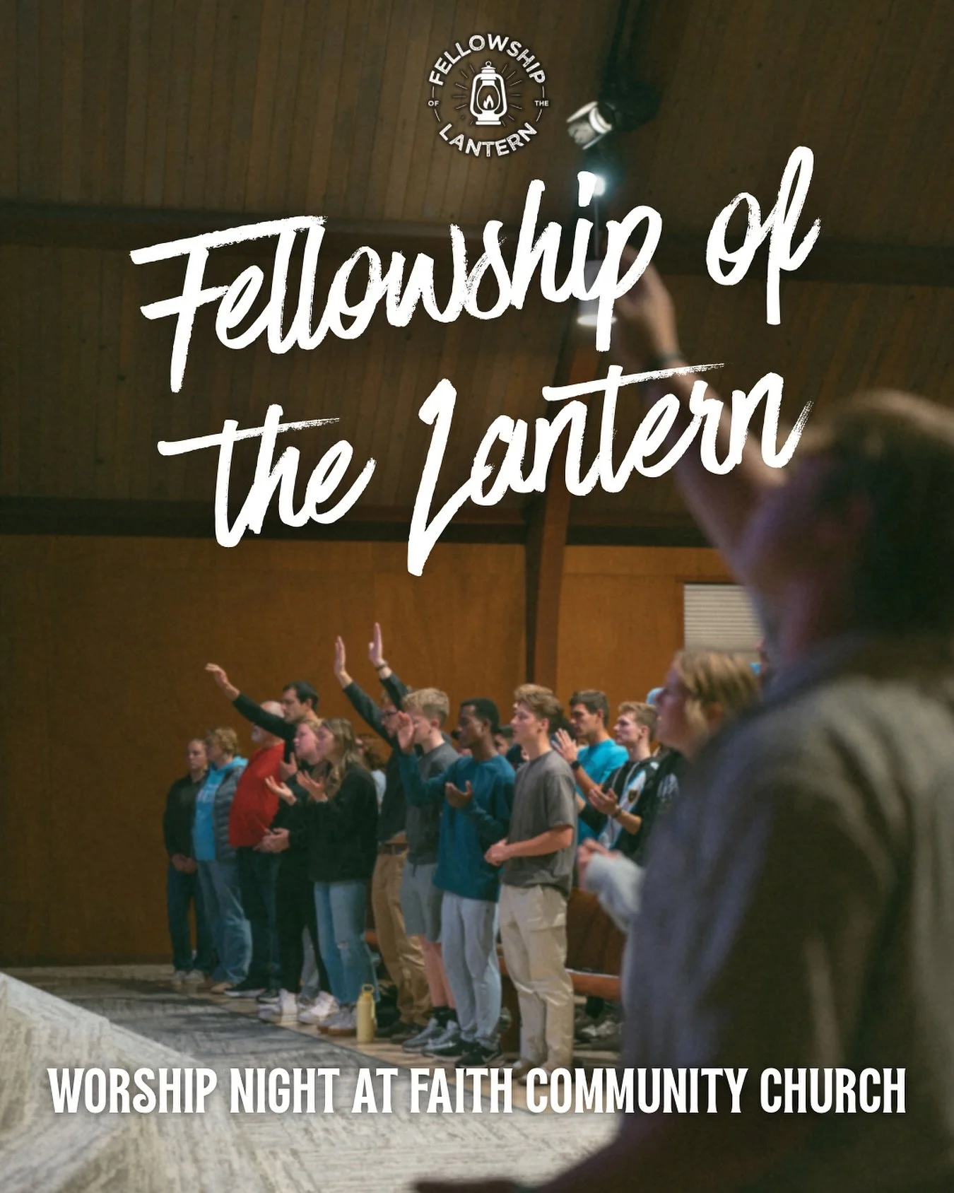 🌟Fellowship of the Lantern 🌟

High schoolers come join the fellowship of the lantern for a worship night @fcclynden this Sunday at 6:00pm! 

⏰ Sunday Nov. 23 at 6pm 
📍Faith Community Church in Lynden