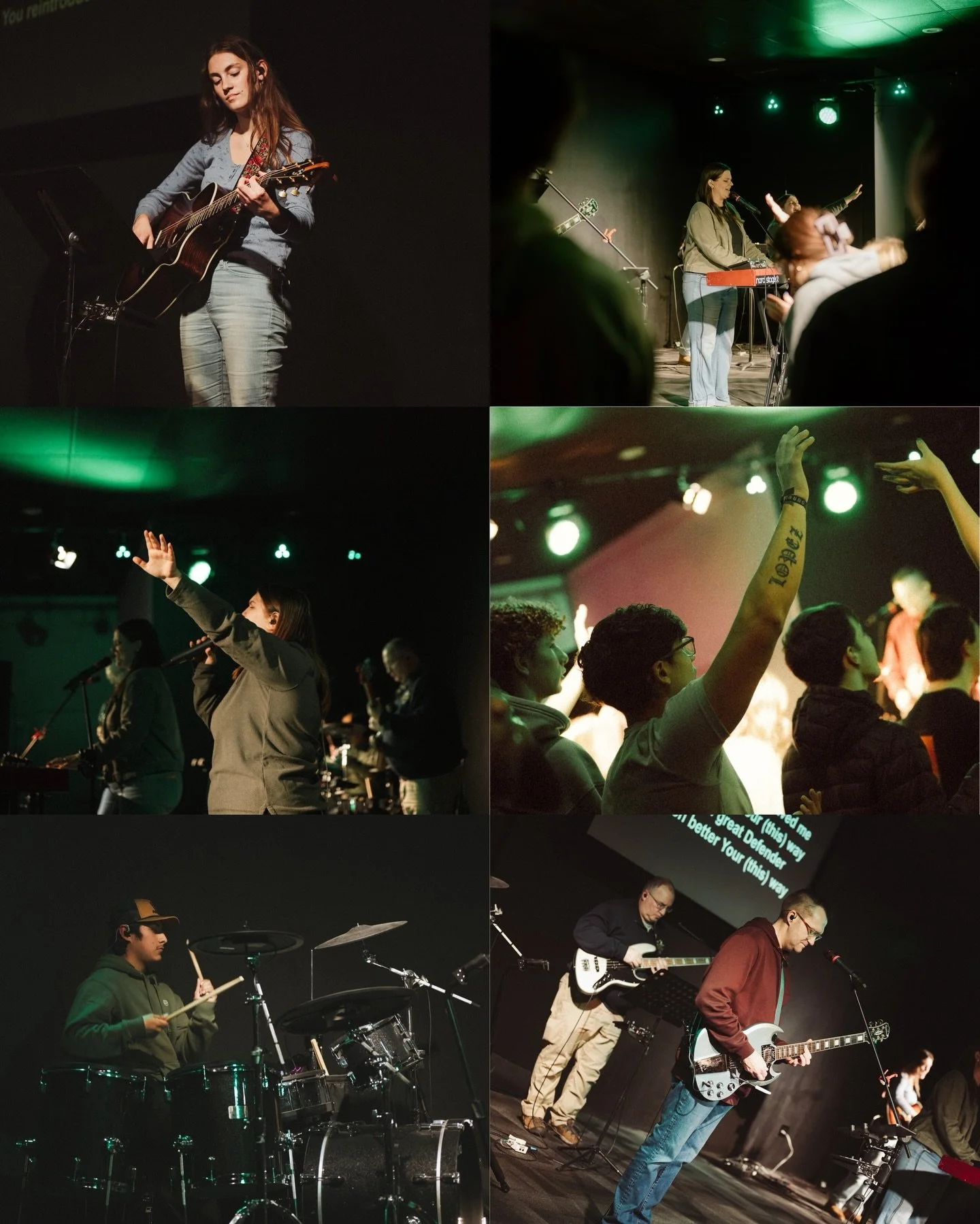 &ldquo;Shout for joy&nbsp;to the&nbsp;Lord, all the earth. Worship the&nbsp;Lord&nbsp;with gladness, come before him&nbsp;with joyful songs!&rdquo; Psalm 100:1-2 

Praising the Lord in song with you all was so powerful! Thank you for pouring your hea