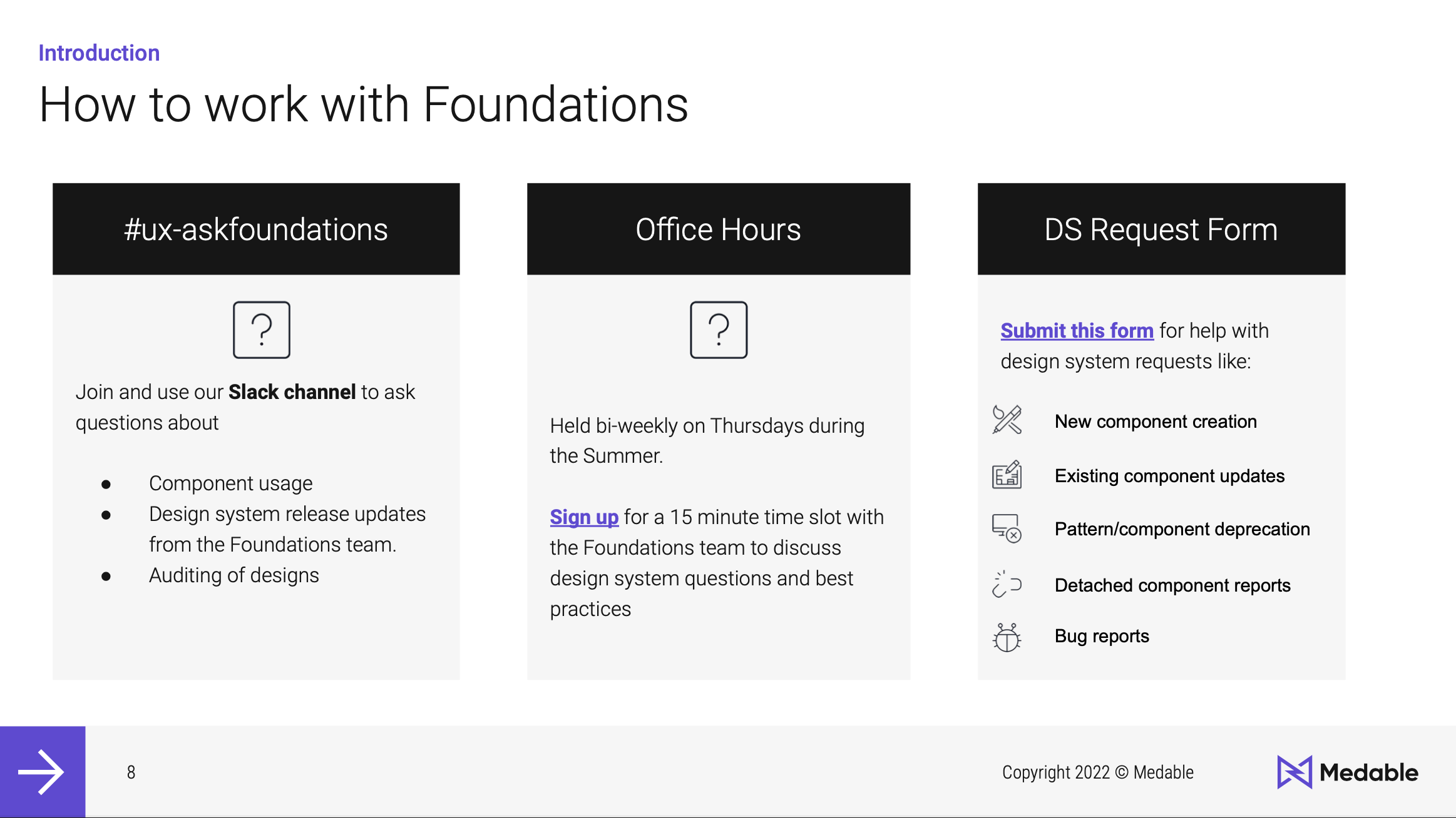 how to work with foundations