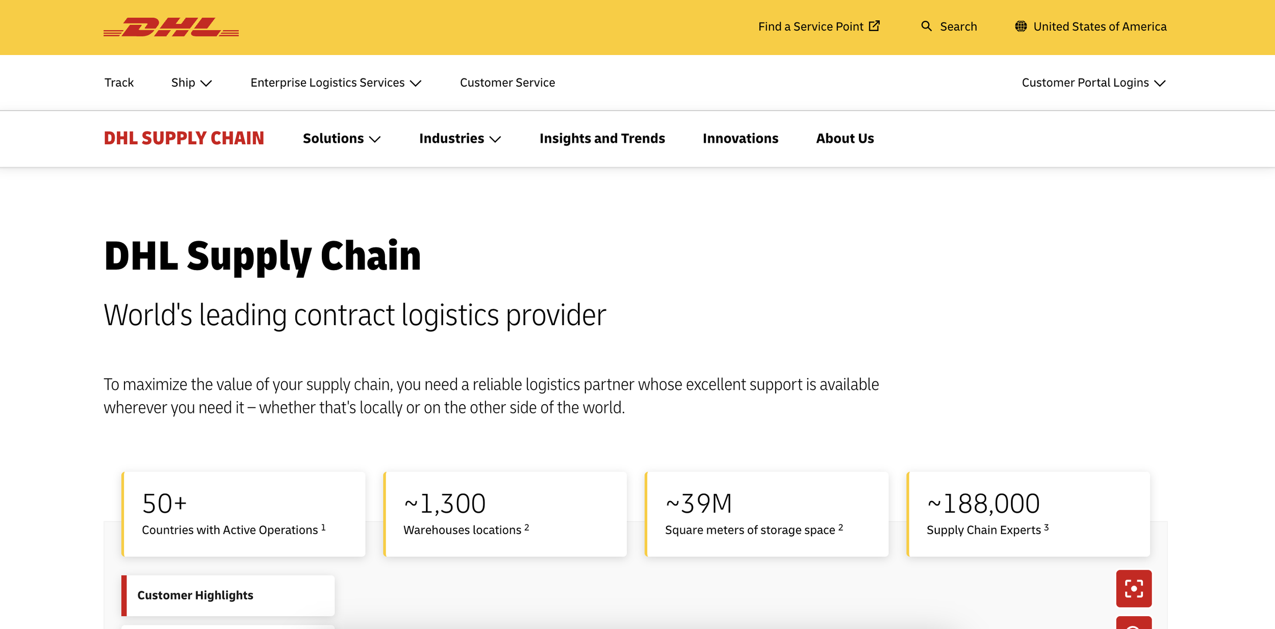 DHL Supply Chain