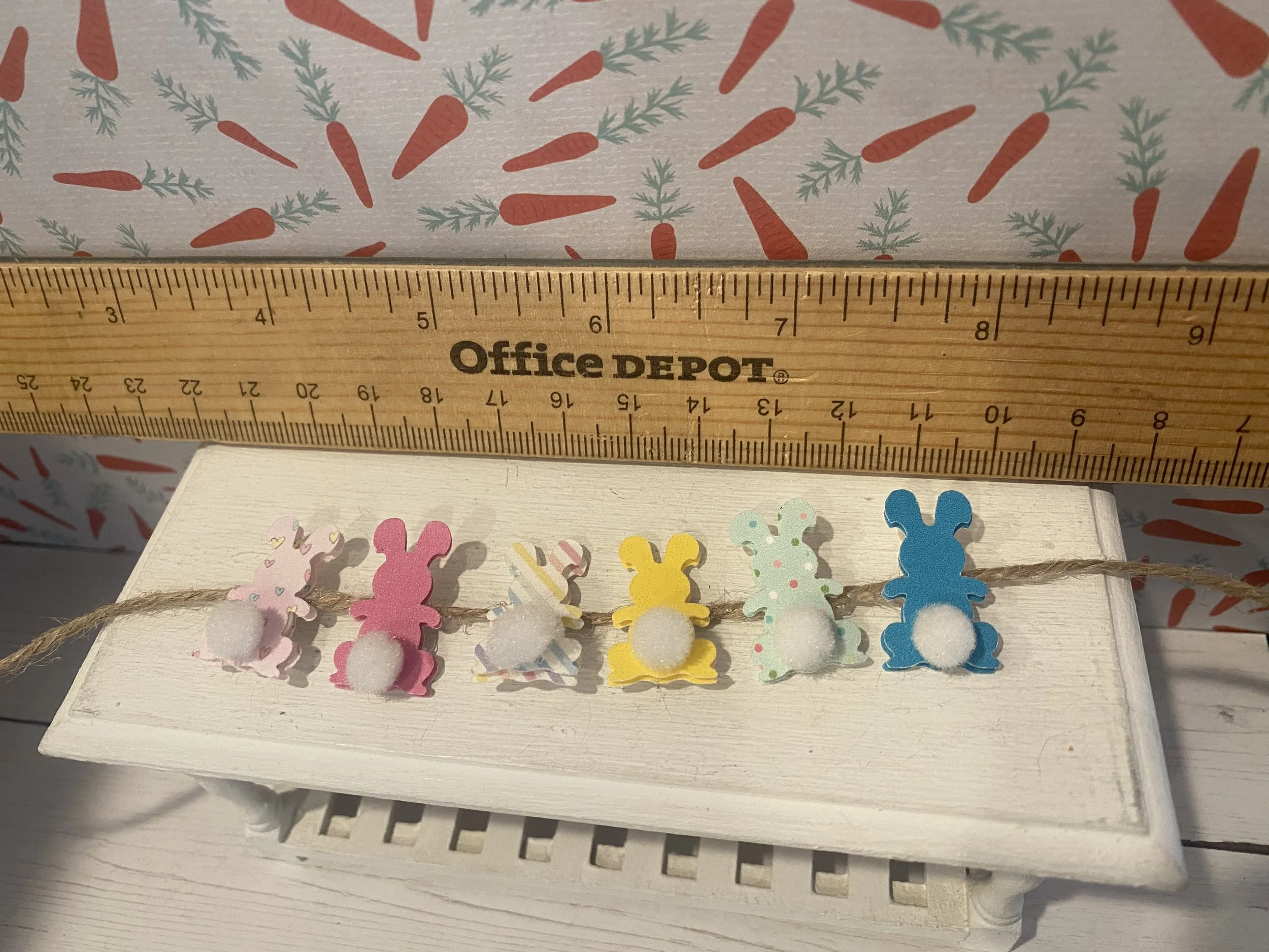 Miniature Easter Garland, 1:12