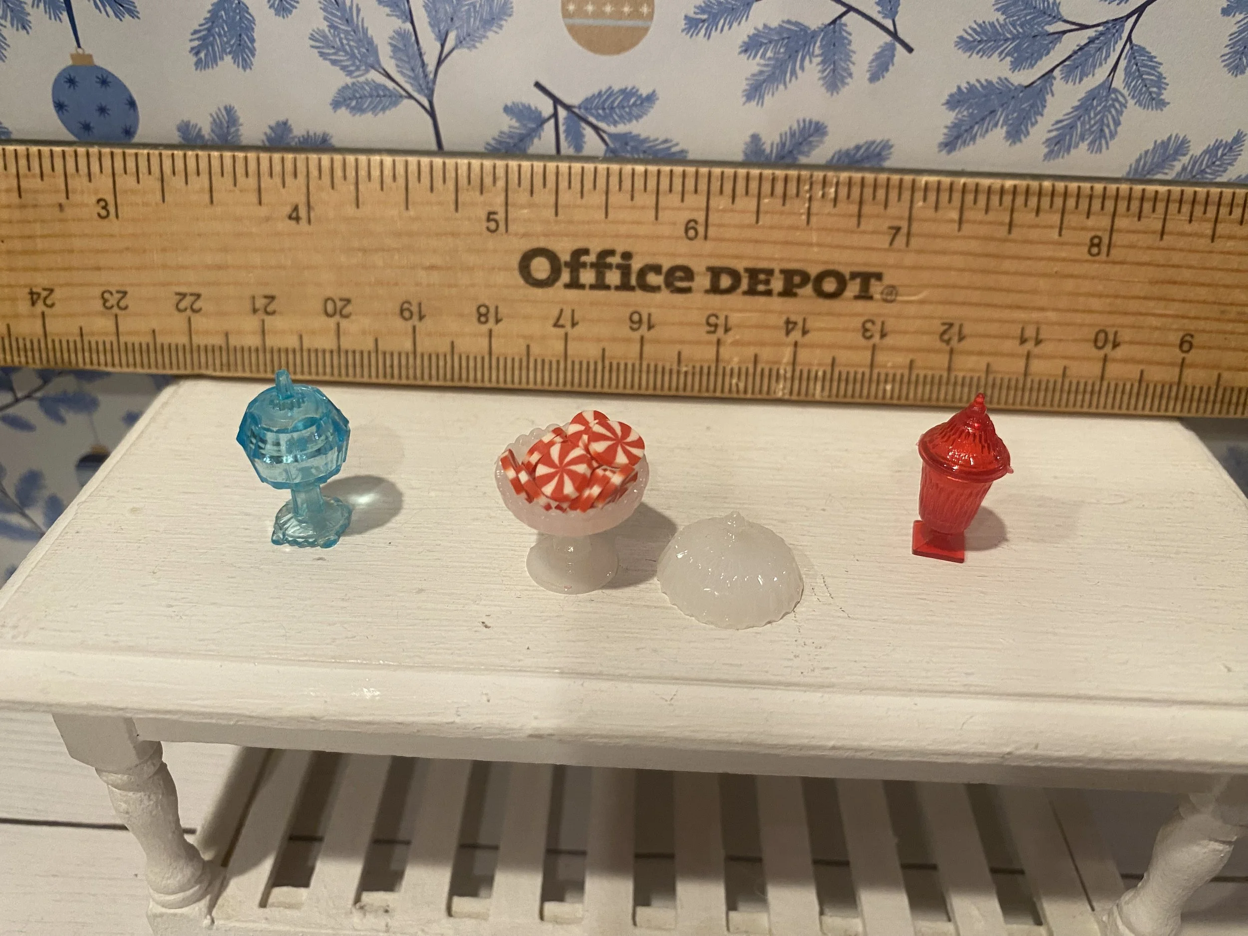 Miniature Candy Dishes, 1:12