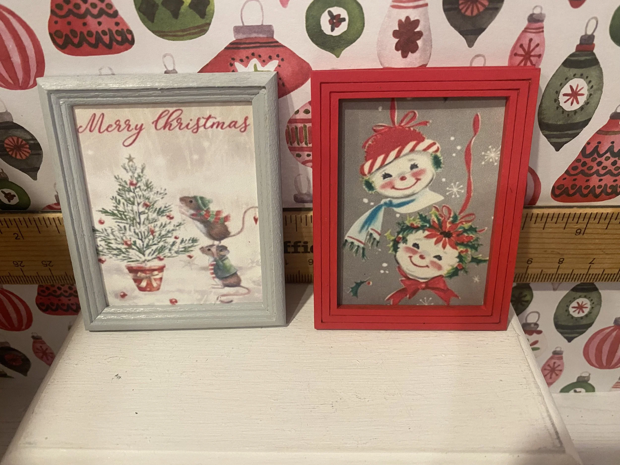 Miniature Christmas Art, 1:12