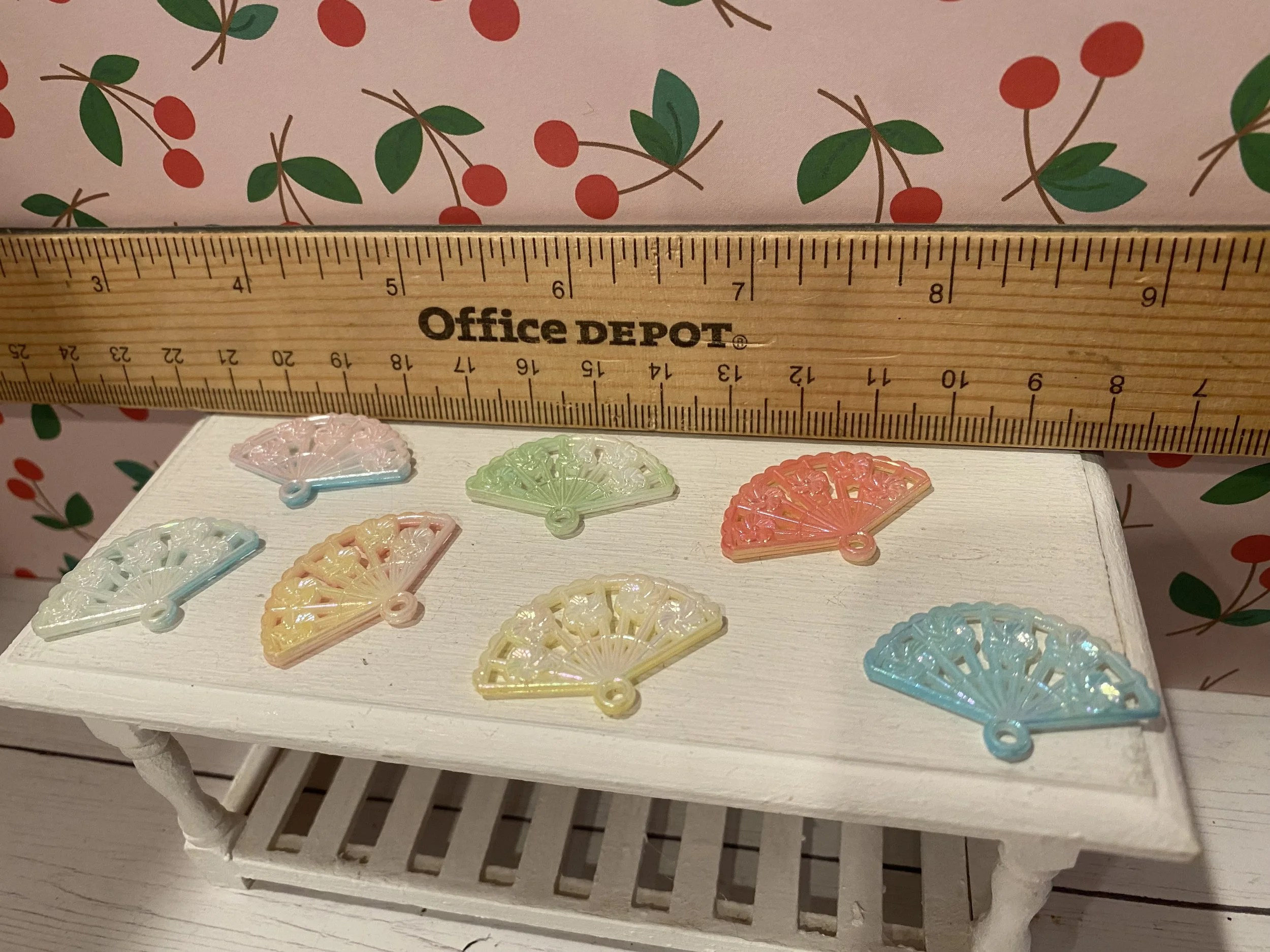 Miniature Plastic Fans, 1:12