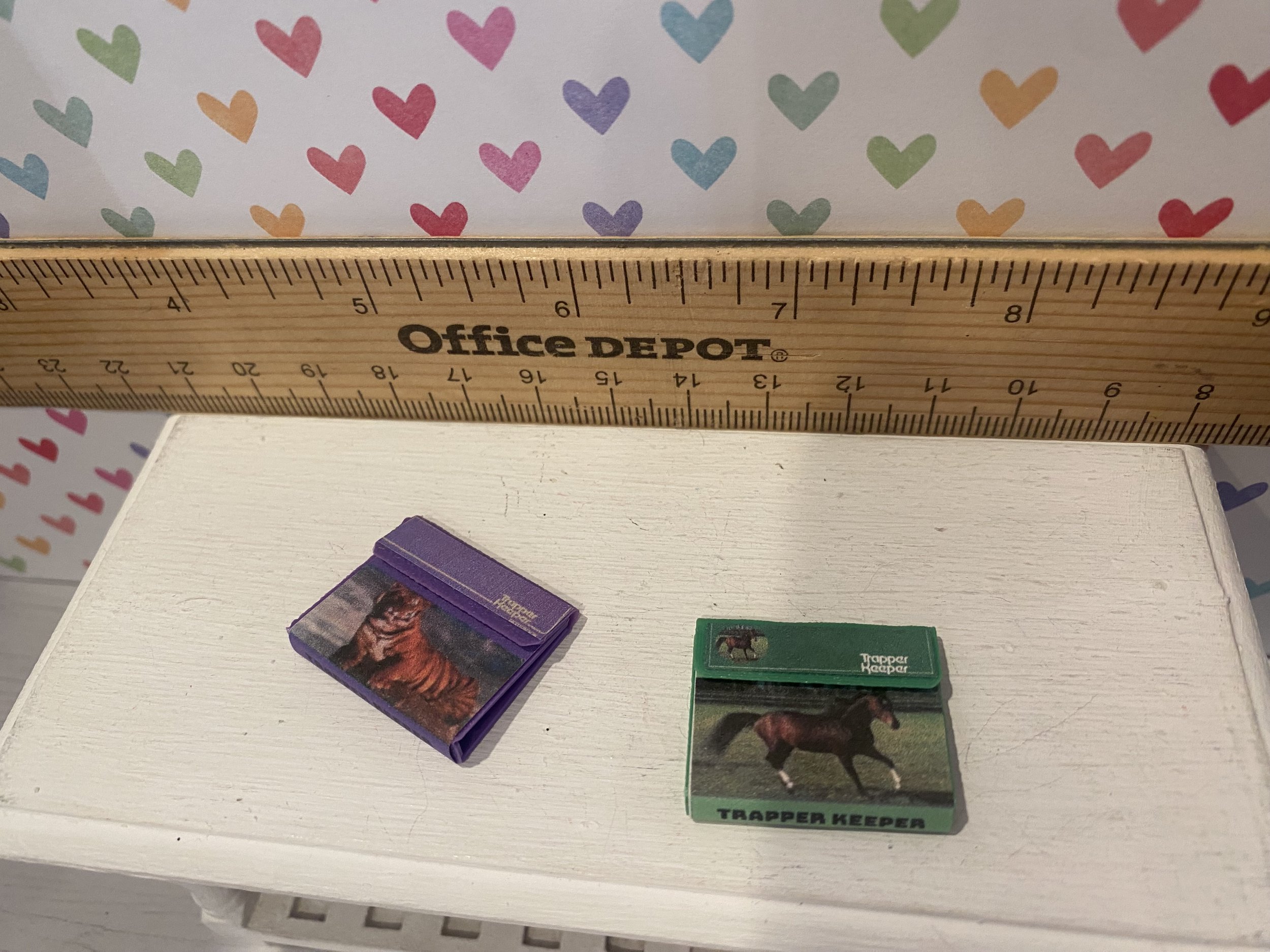 Miniature Trapper Keepers, 80's, 1:12