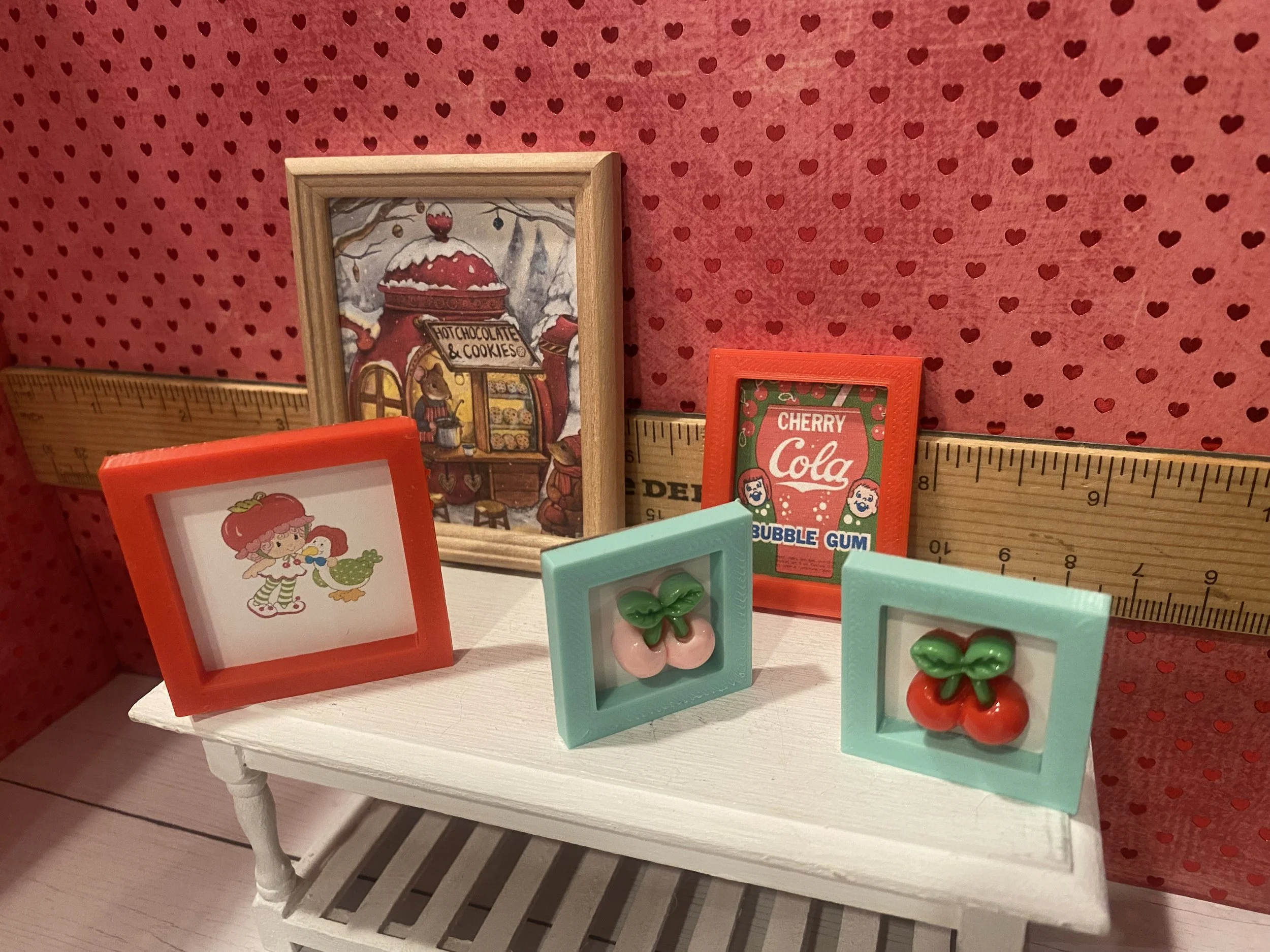 Miniature Valentine Art, 1:12