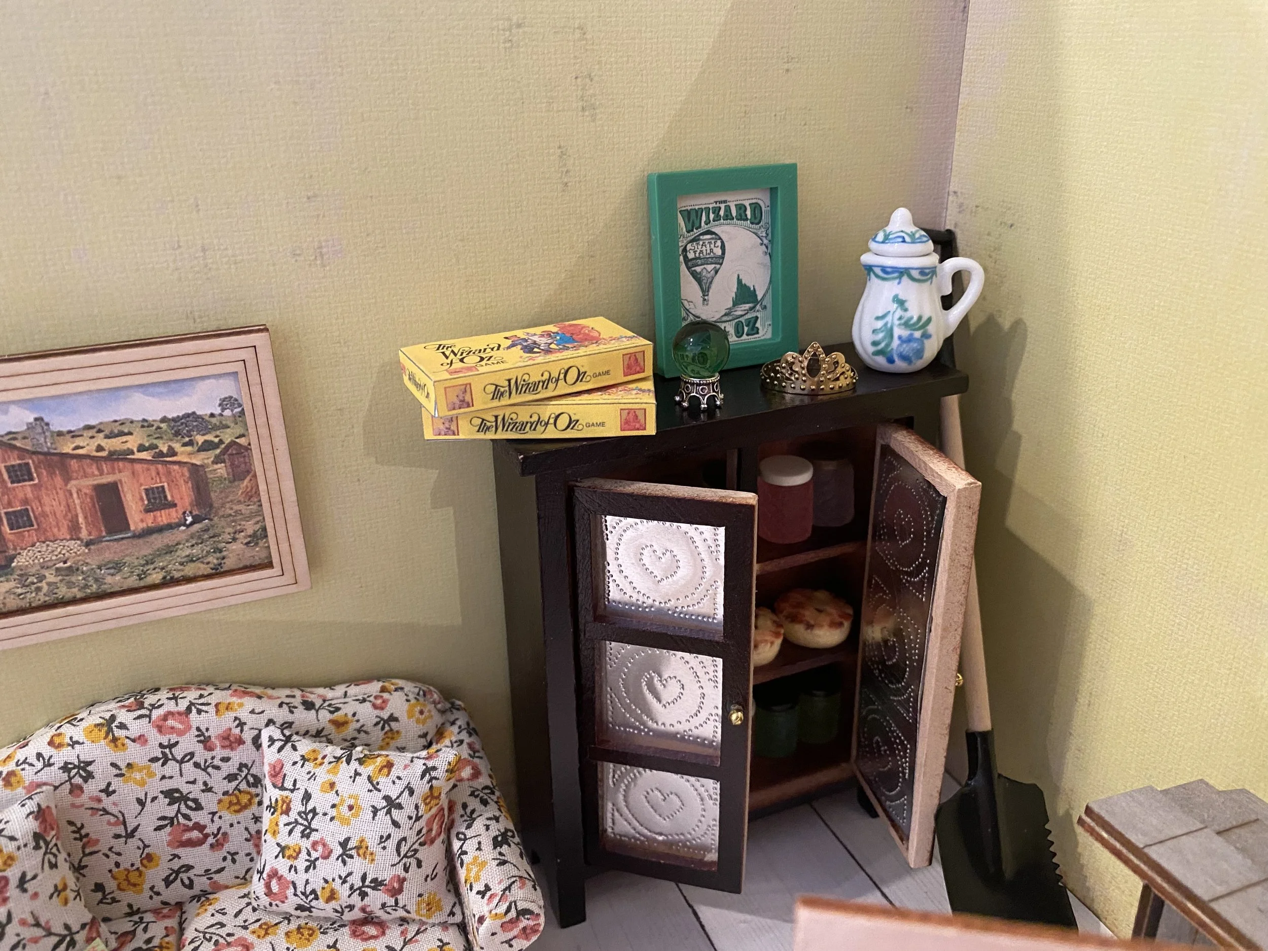 Midwestern Miniatures, Dollhouse Kansas Travel, 1:12 Prairie