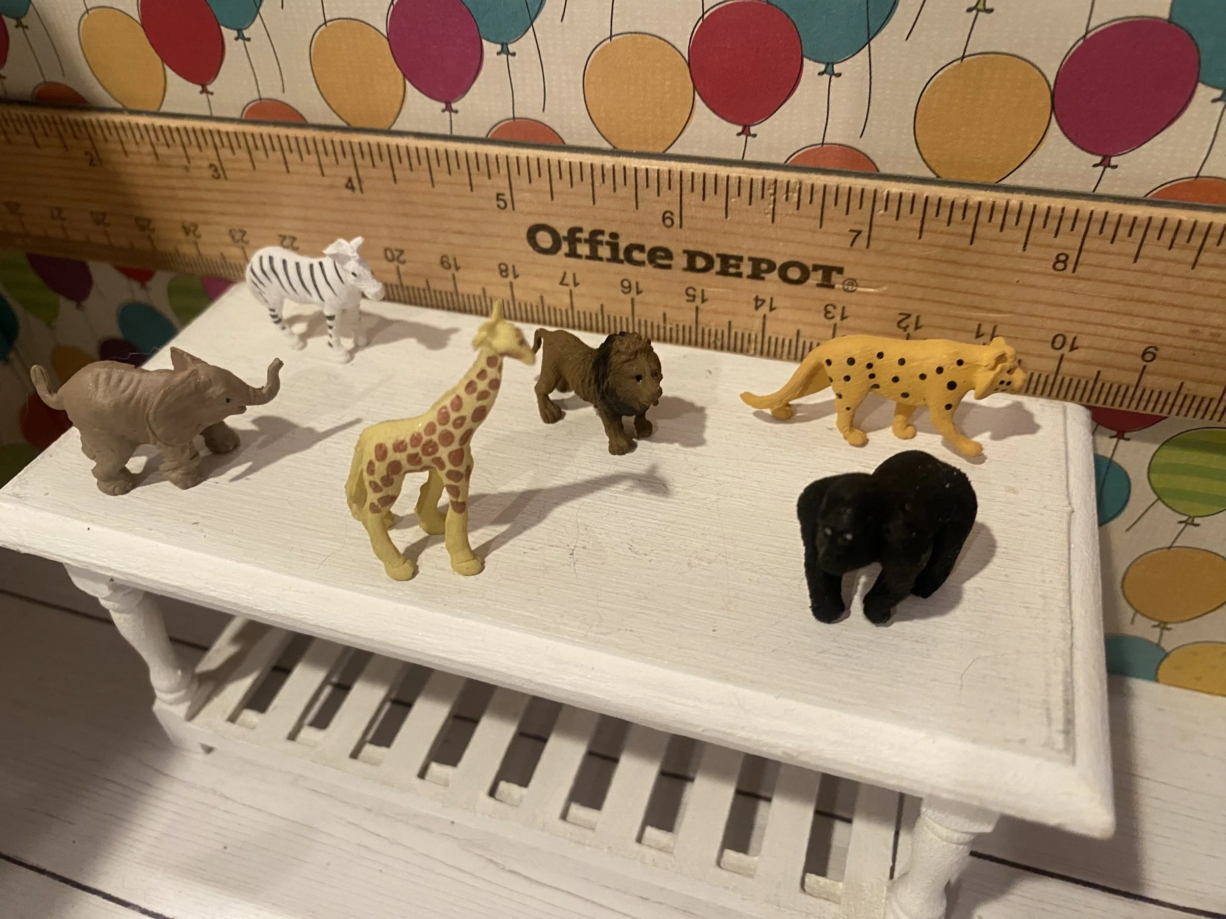 Miniature Circus Animals, 1:12