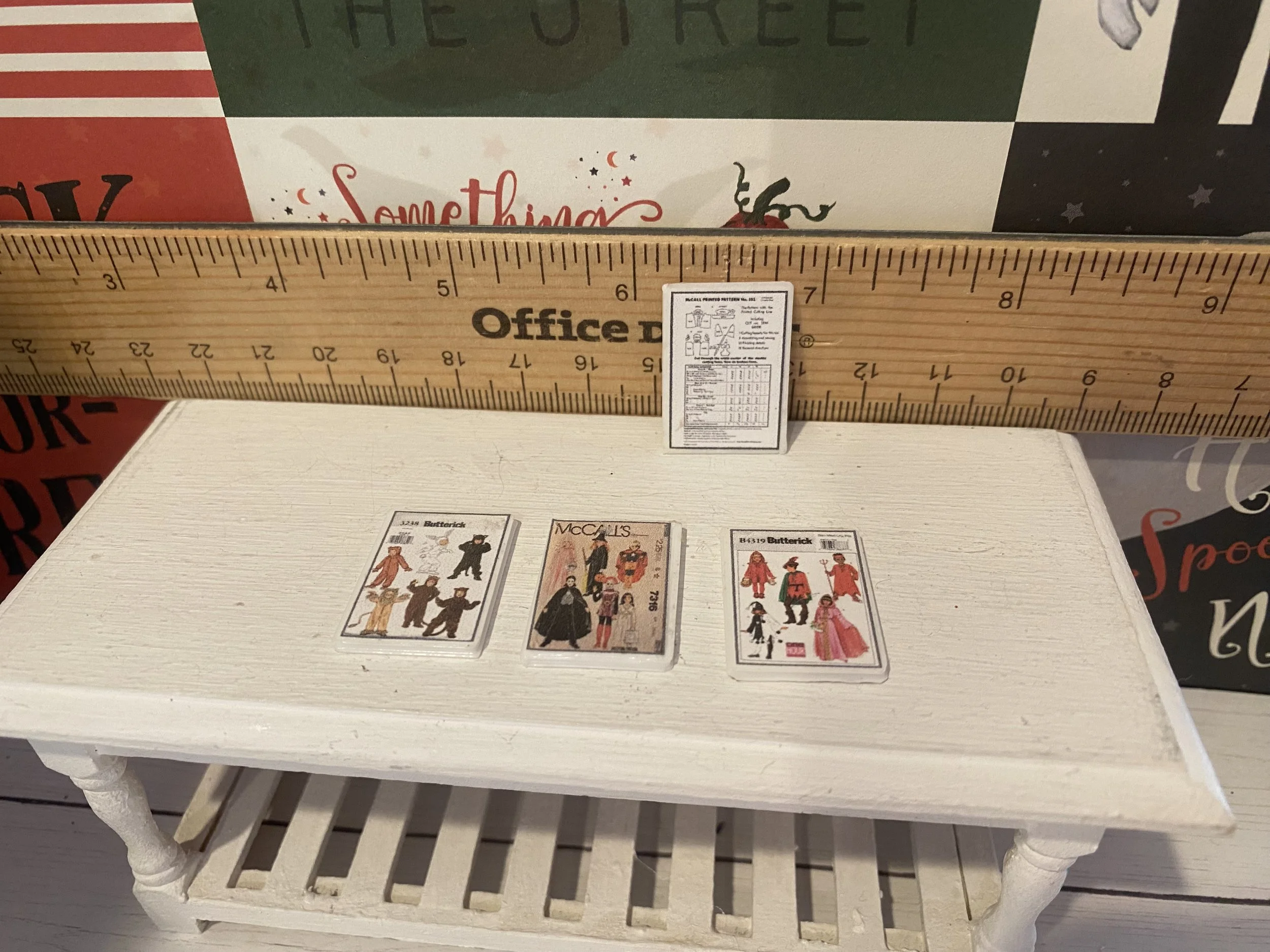 Halloween Sewing Patterns. 1:12