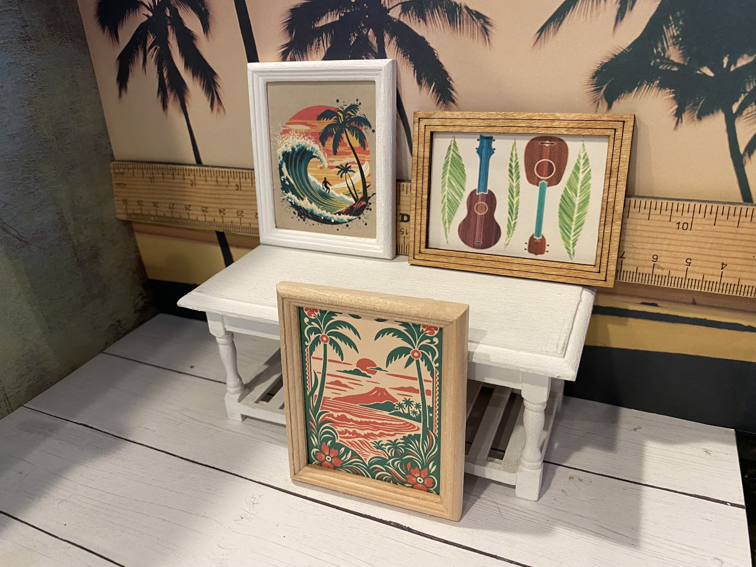Miniature Hawaiian Art, 1:12