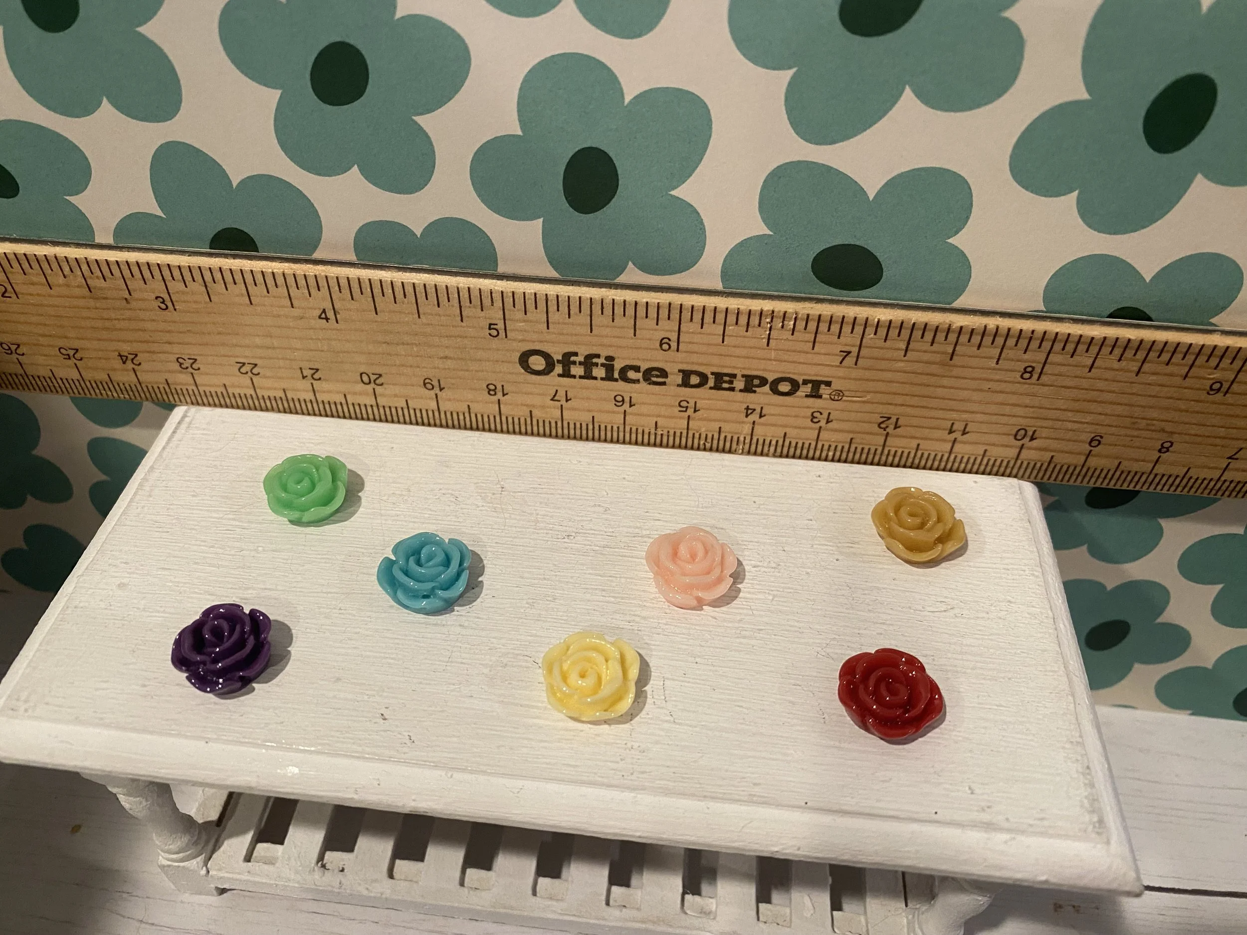 Miniature Flower Charms, 1:12