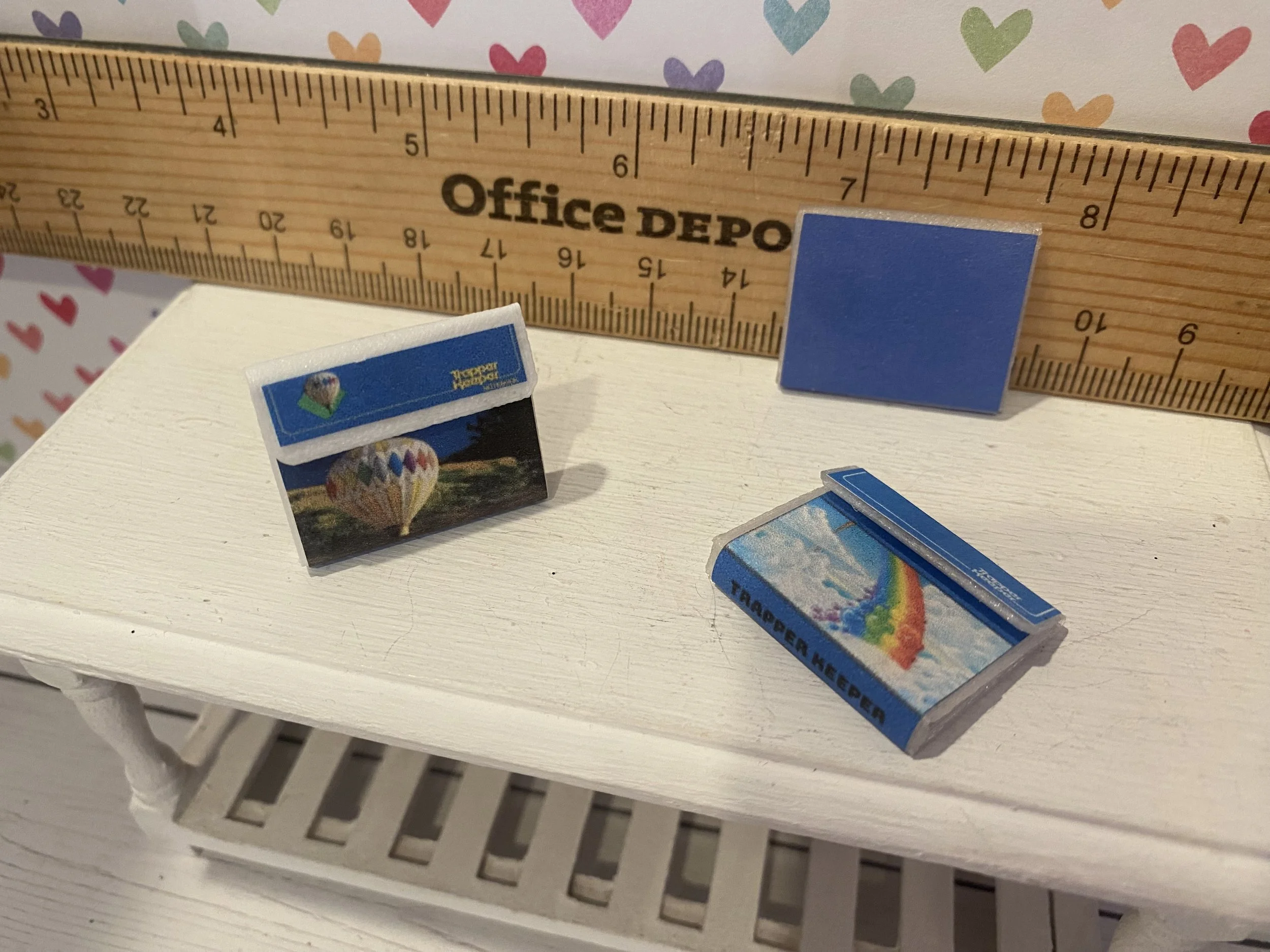 Miniature Trapper Keepers, 80's, 1:12