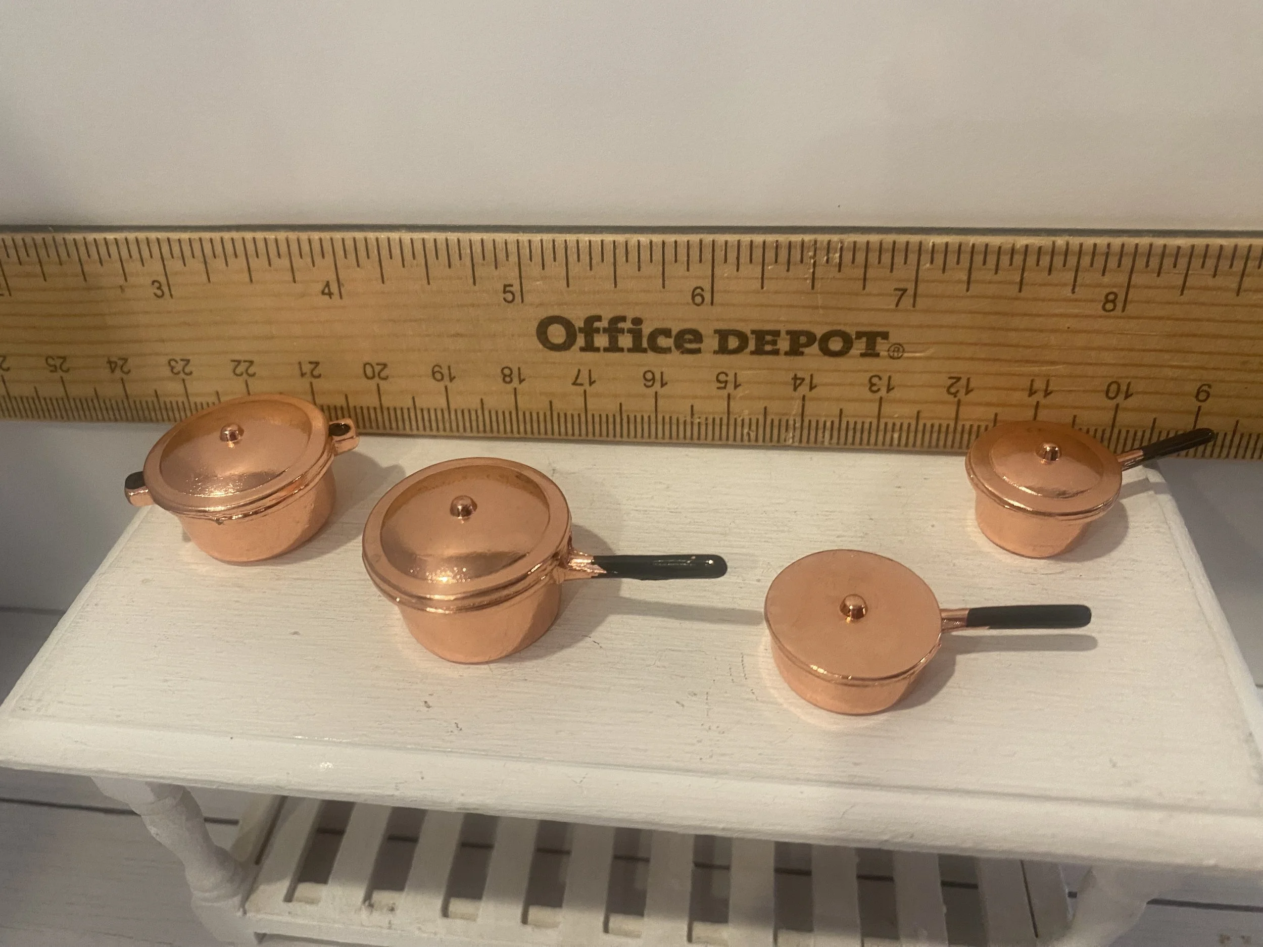 Copper Pots and Pans, 1:12
