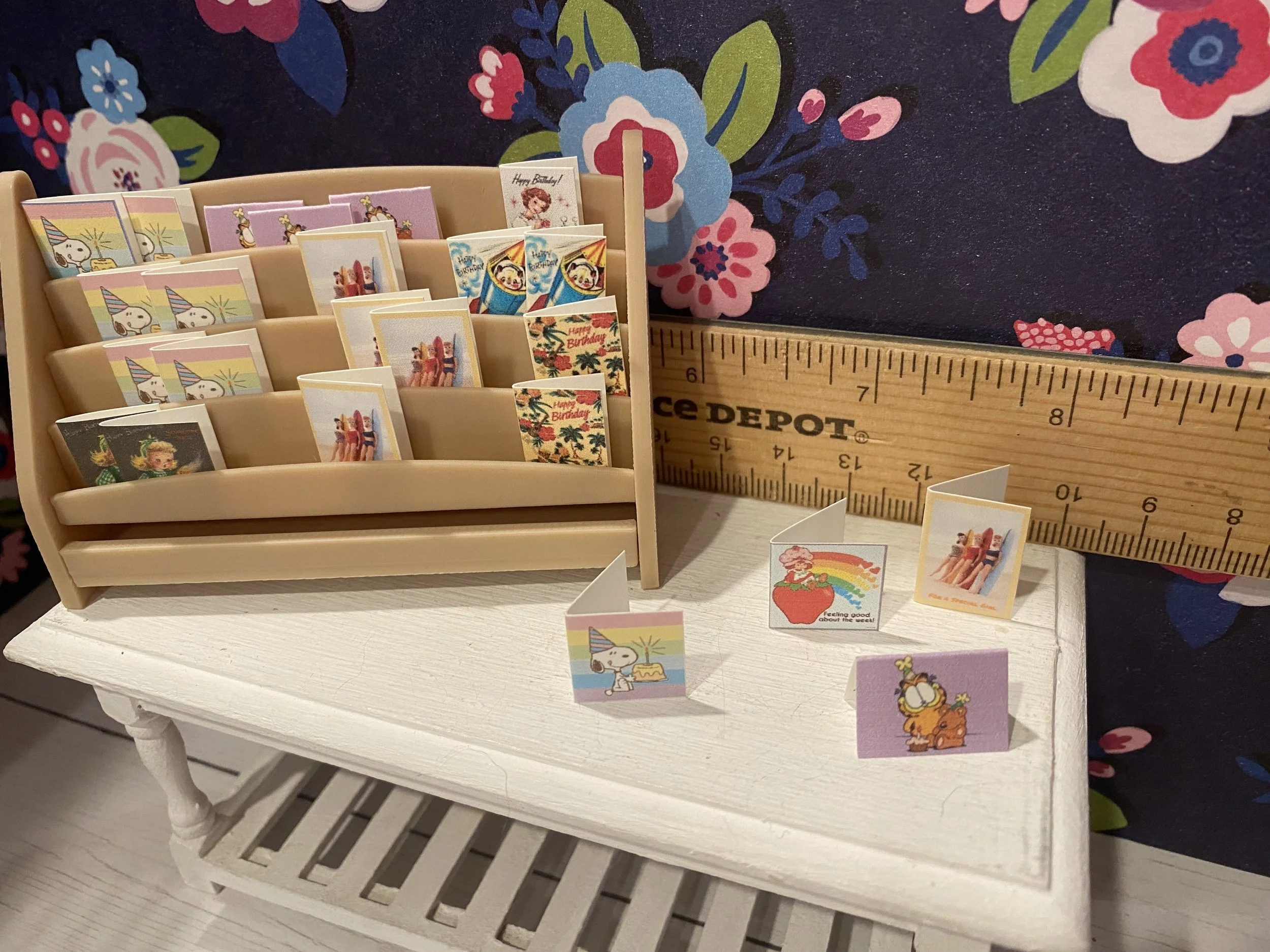 Miniature Birthday Cards, 1:12