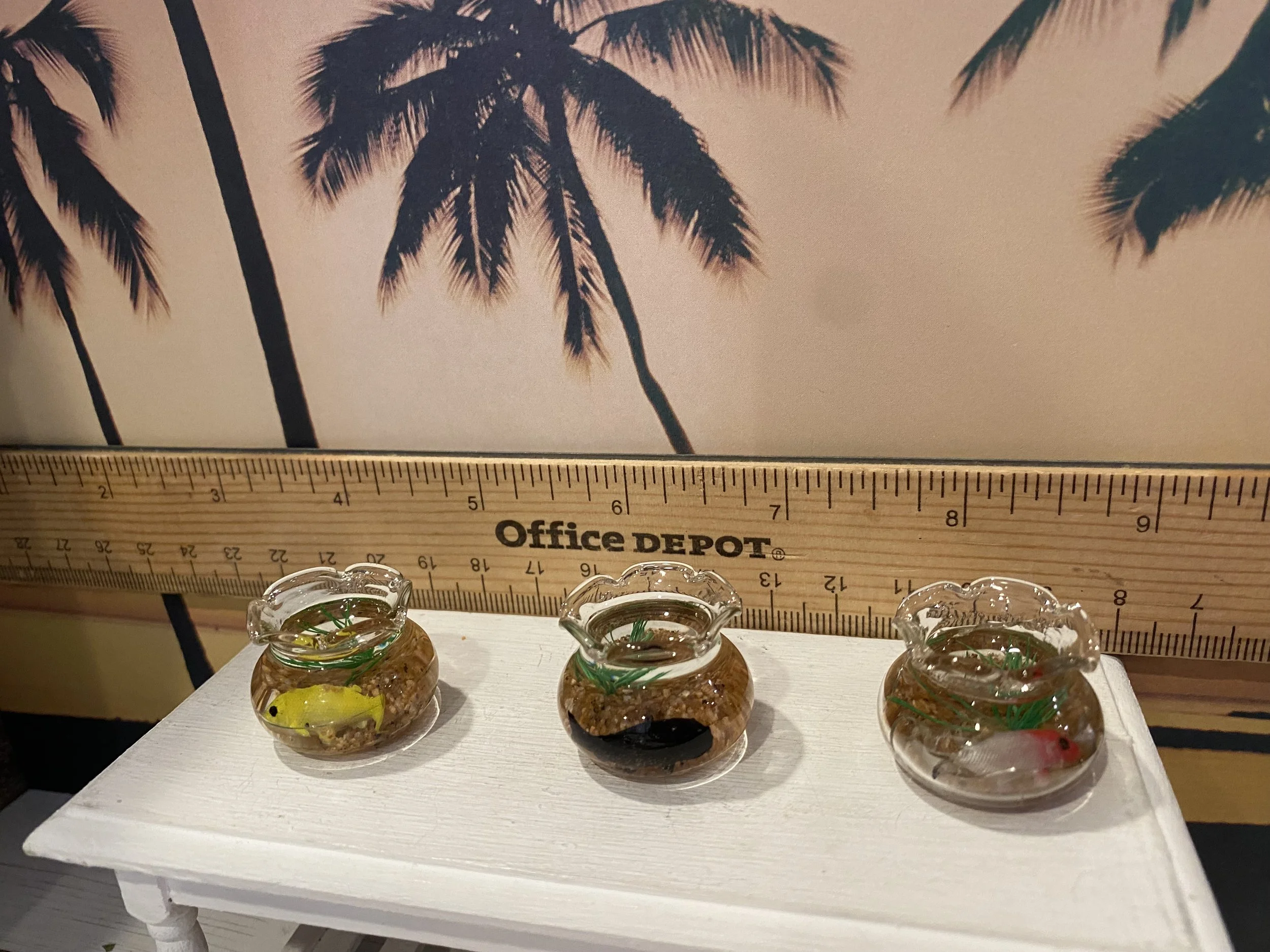 Miniature Fish Bowls, 1:12