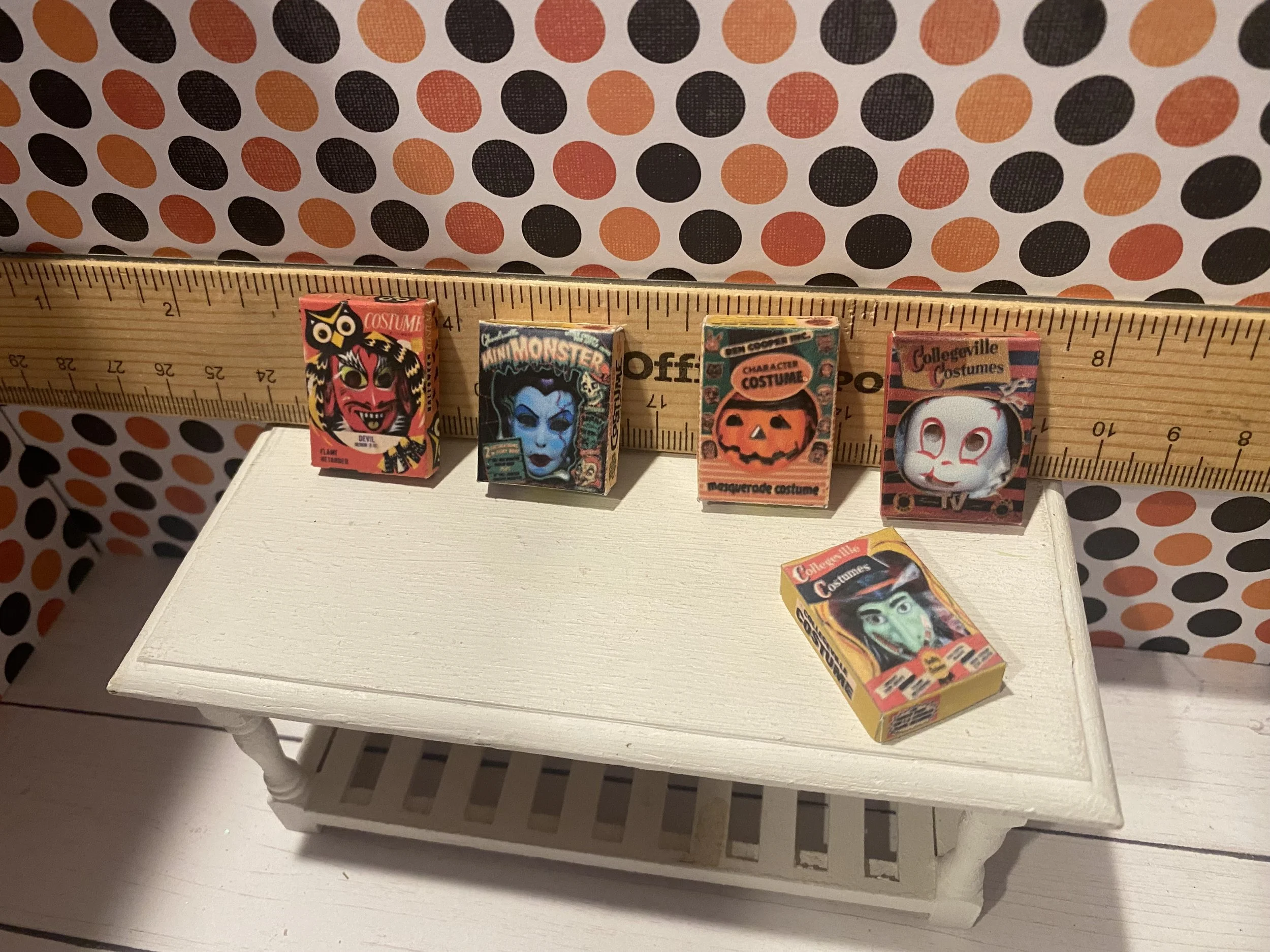 Miniature Costume Boxes, 1:12