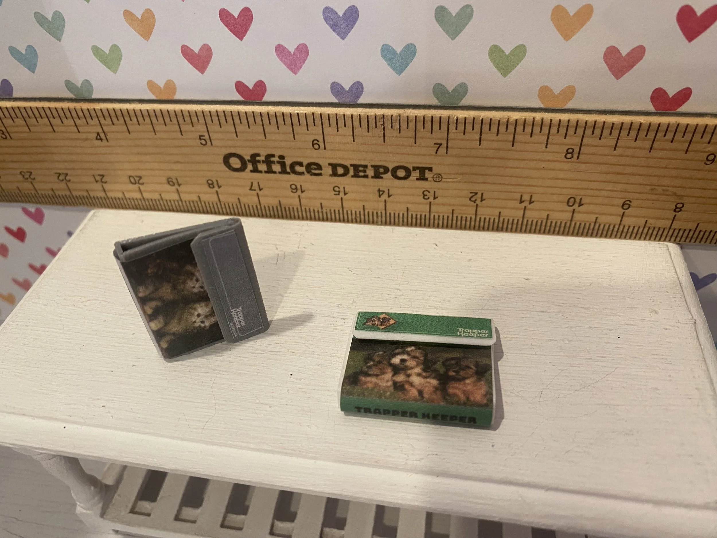 Miniature Trapper Keepers, 80's, 1:12