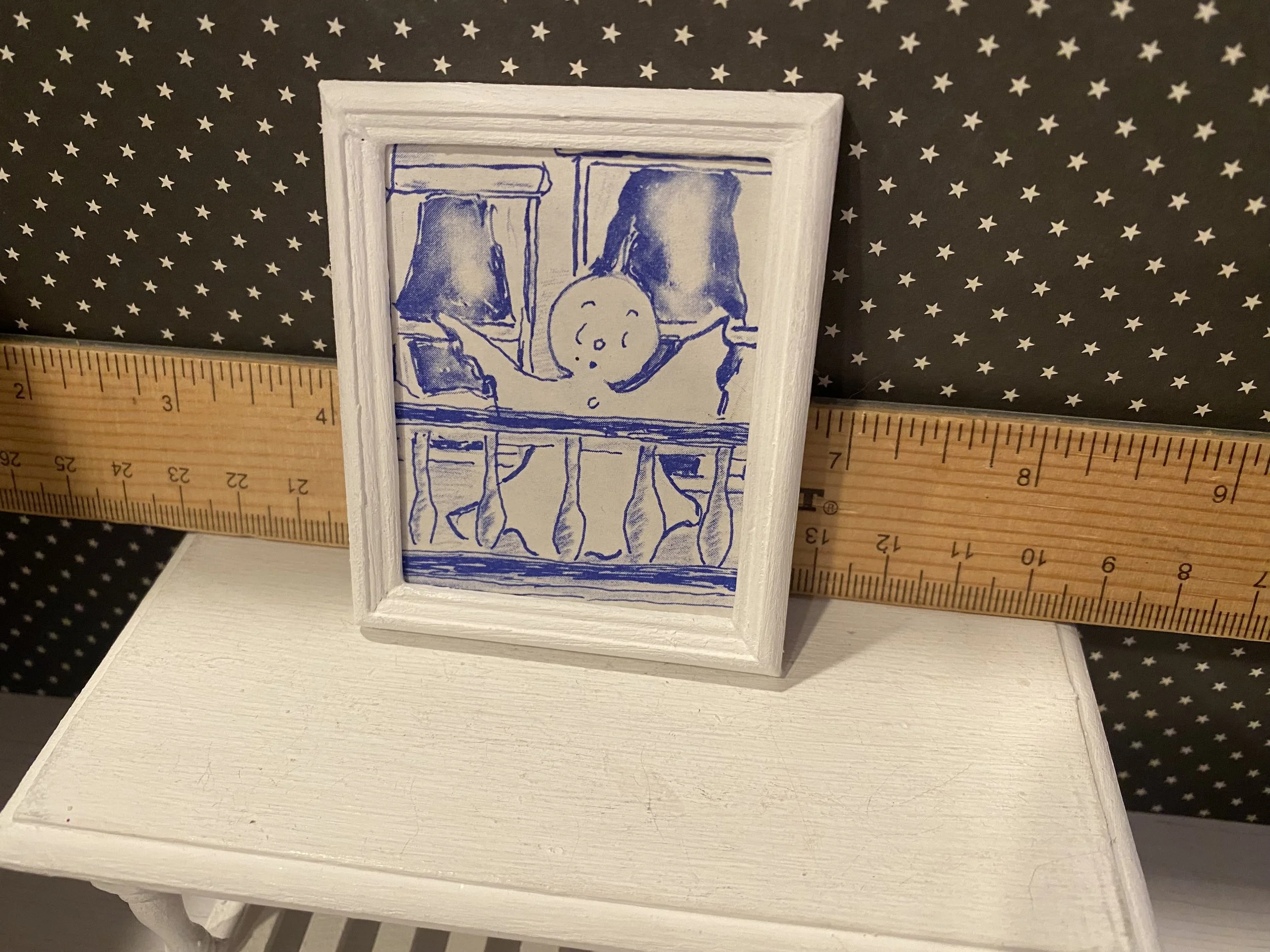 Miniature Halloween Art and Signs, 1:12