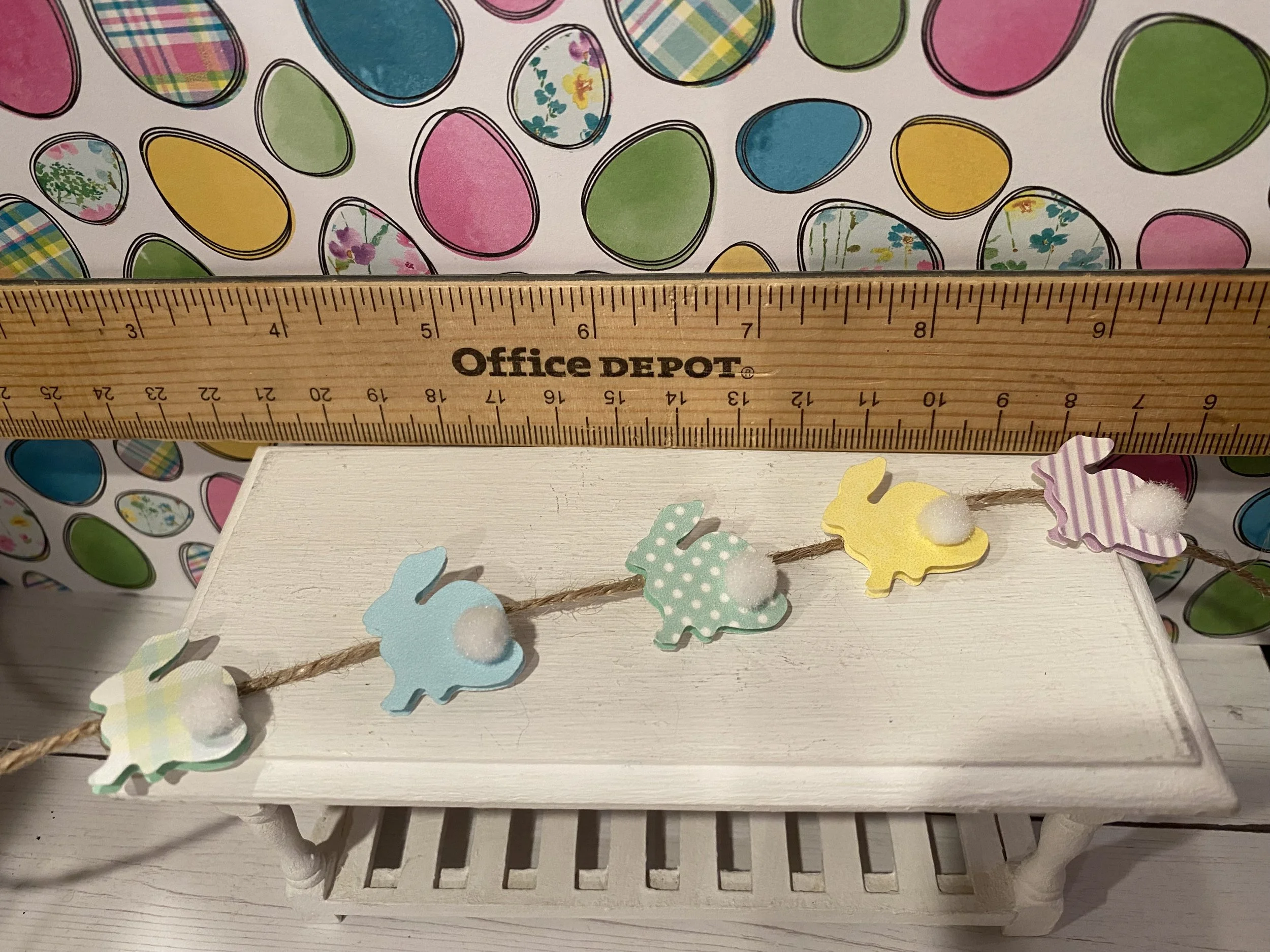 Miniature Easter Garland, 1:12