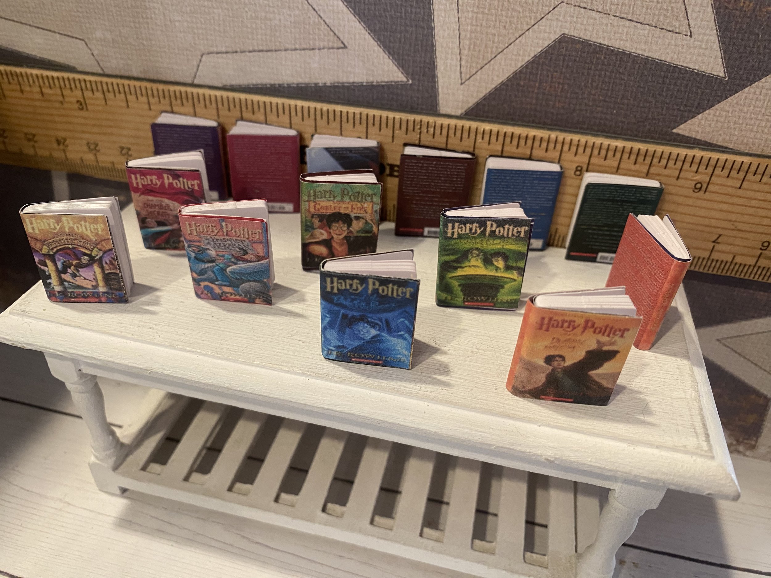 Miniature Harry Potter Books, 1:12