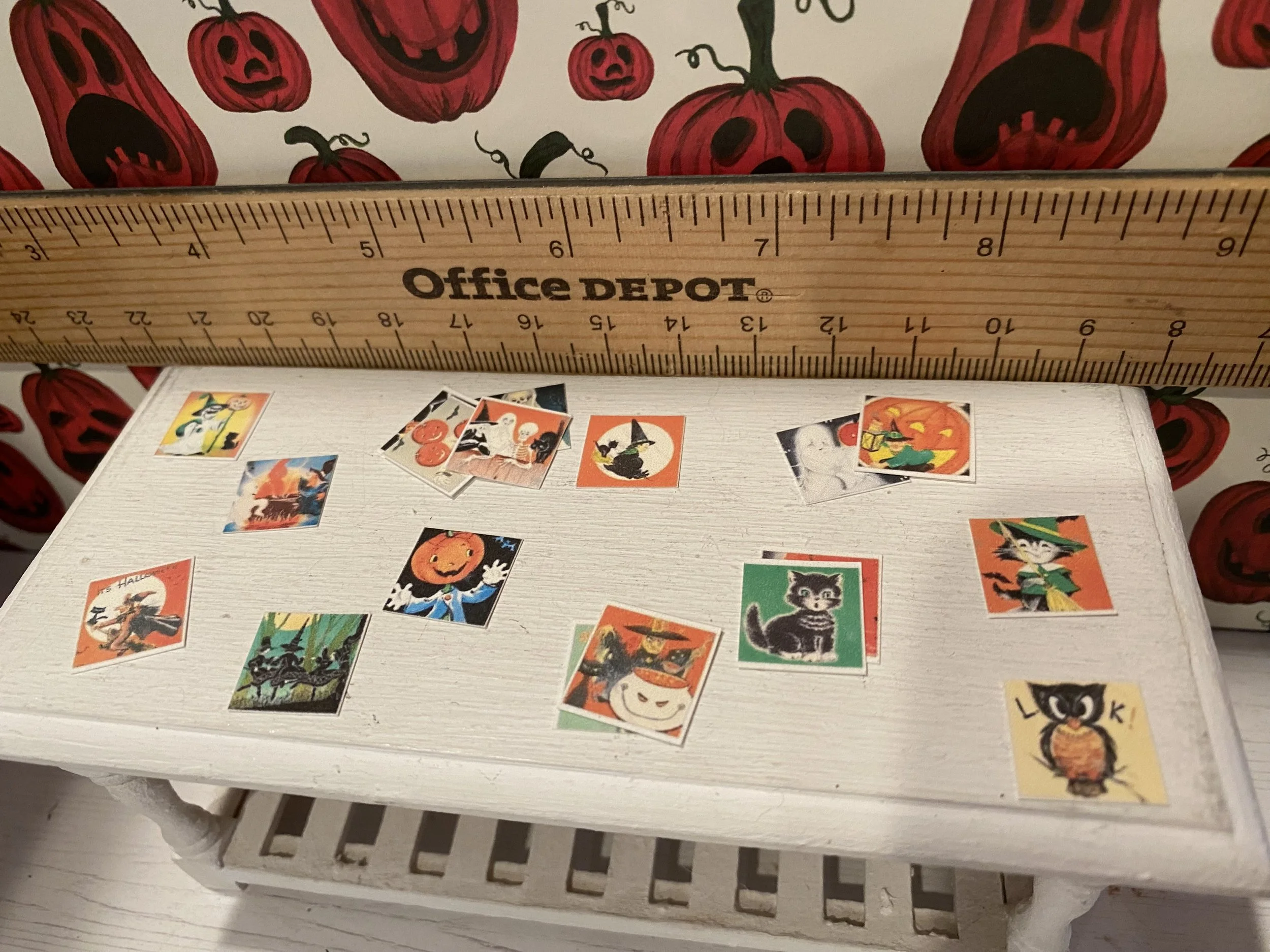 Miniature Halloween Cards, 1:12