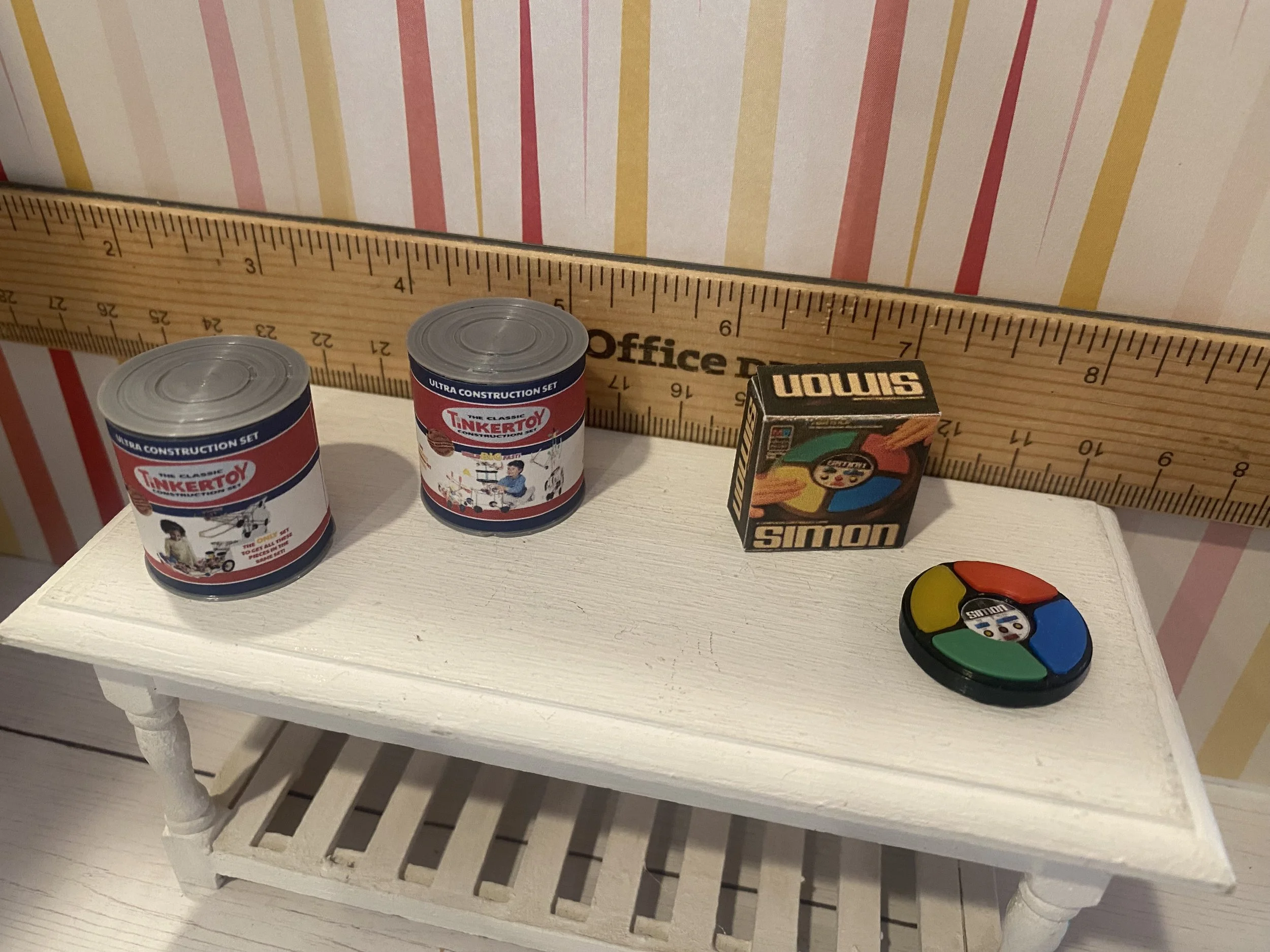 Miniature Tinker Toys, Simon, 1:12