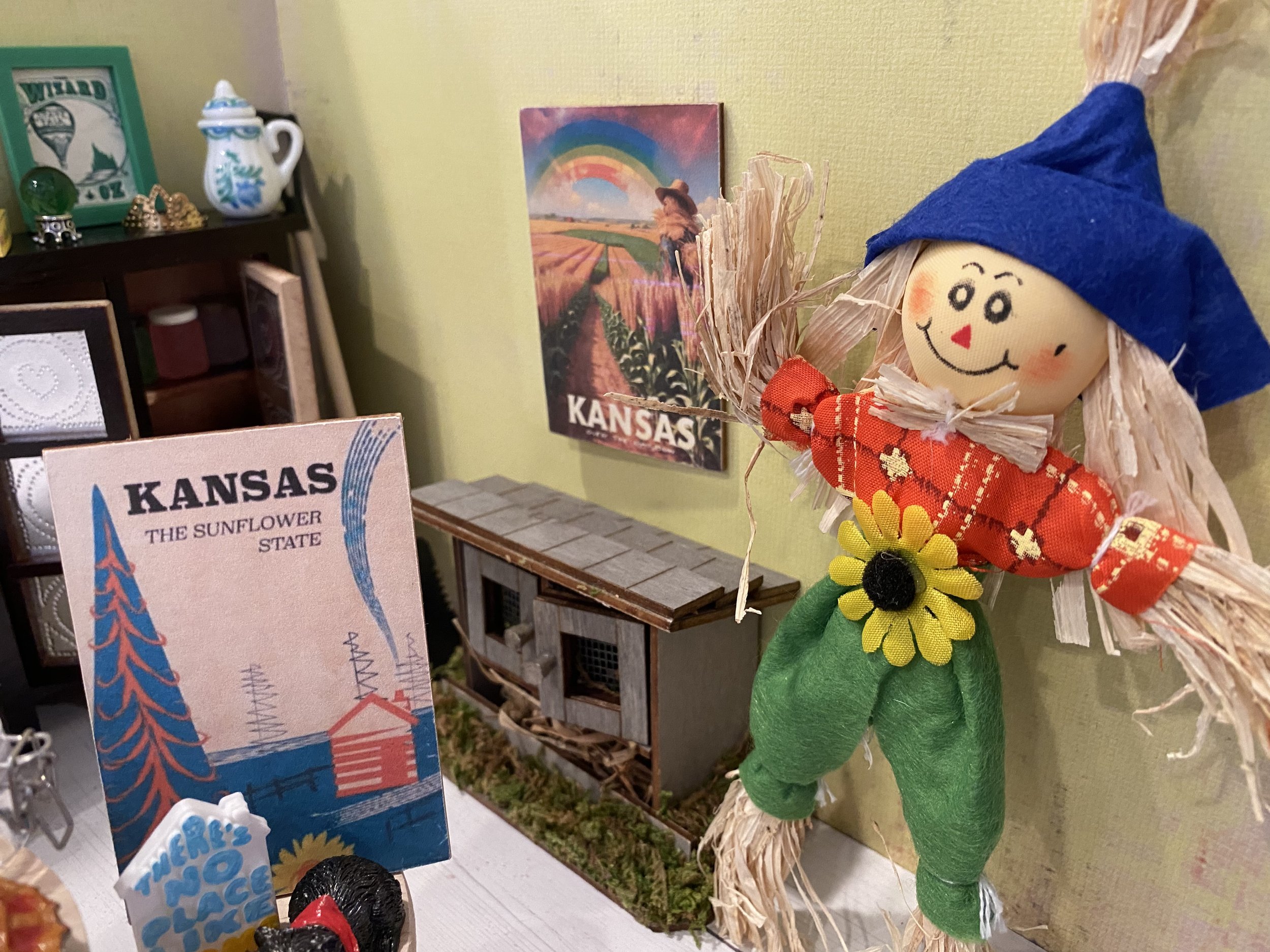 Midwestern Miniatures, Dollhouse Kansas Travel, 1:12 Prairie