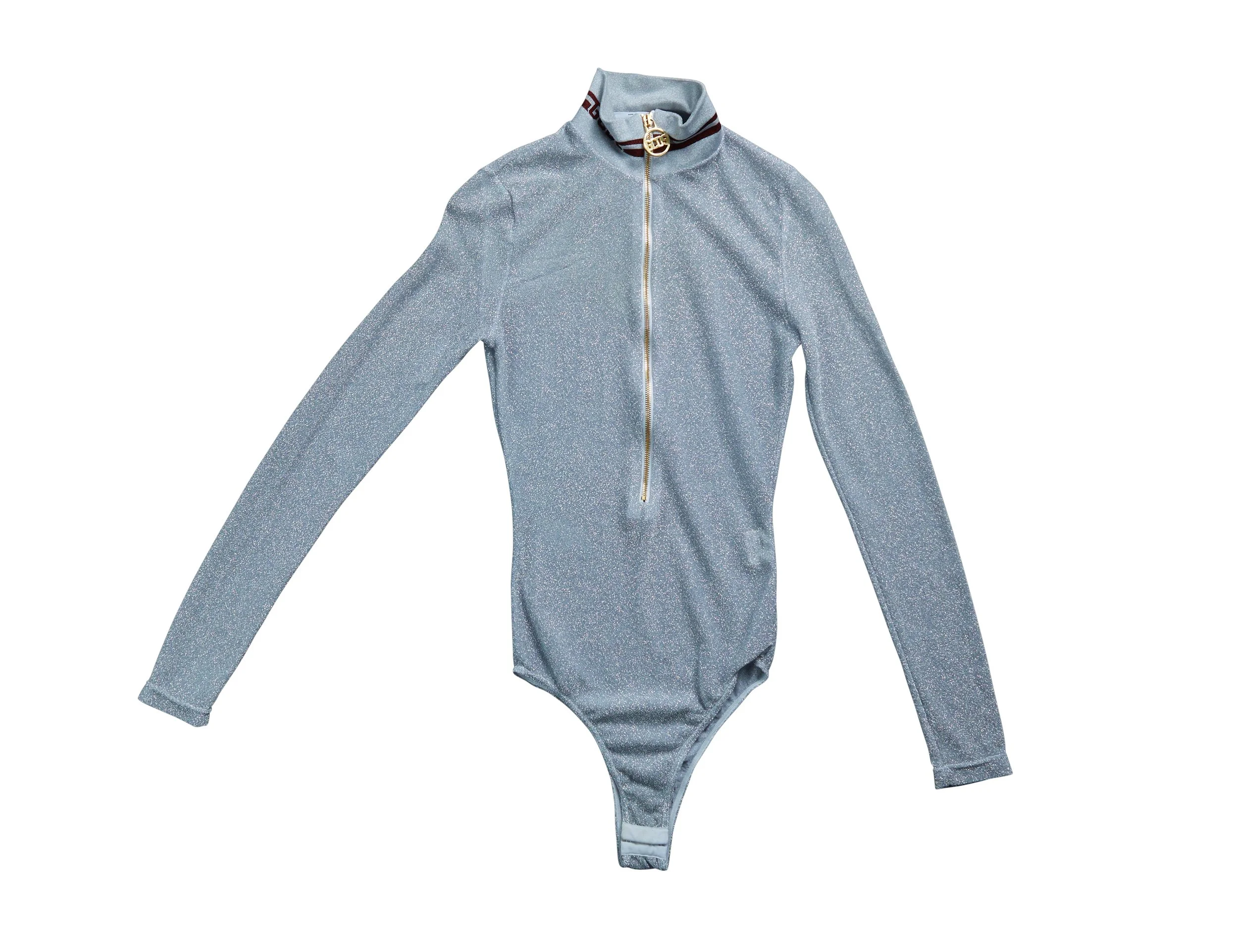 GCDS SILVER BODYSUIT