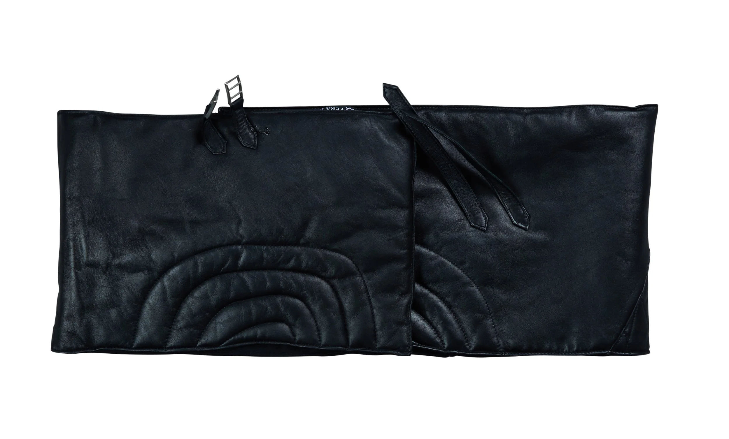 JPG LEATHER SCARF