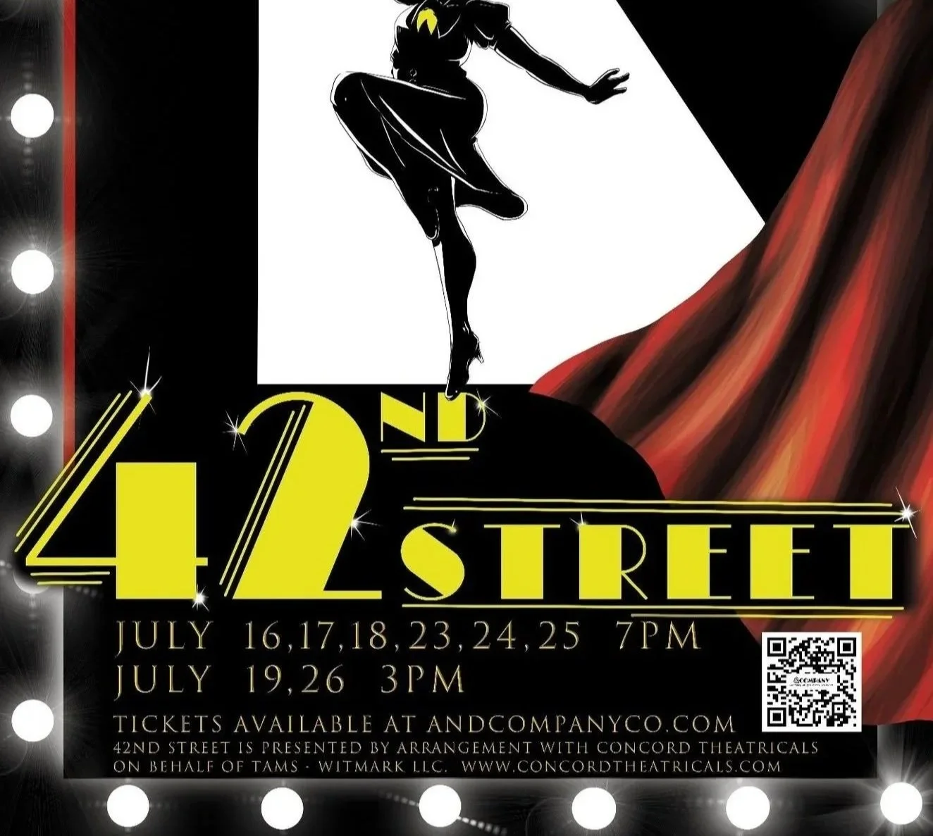 42ND STREET Summer Musical 2026