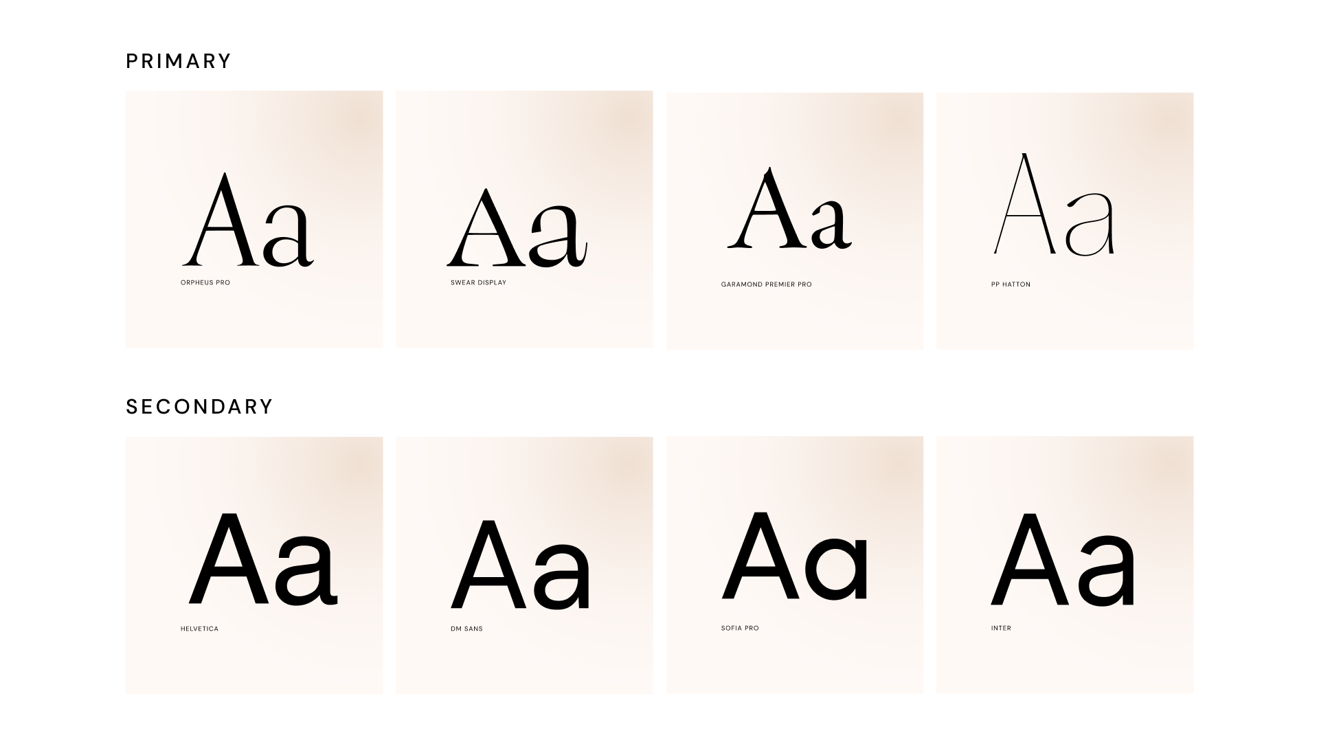 Typography exploration.