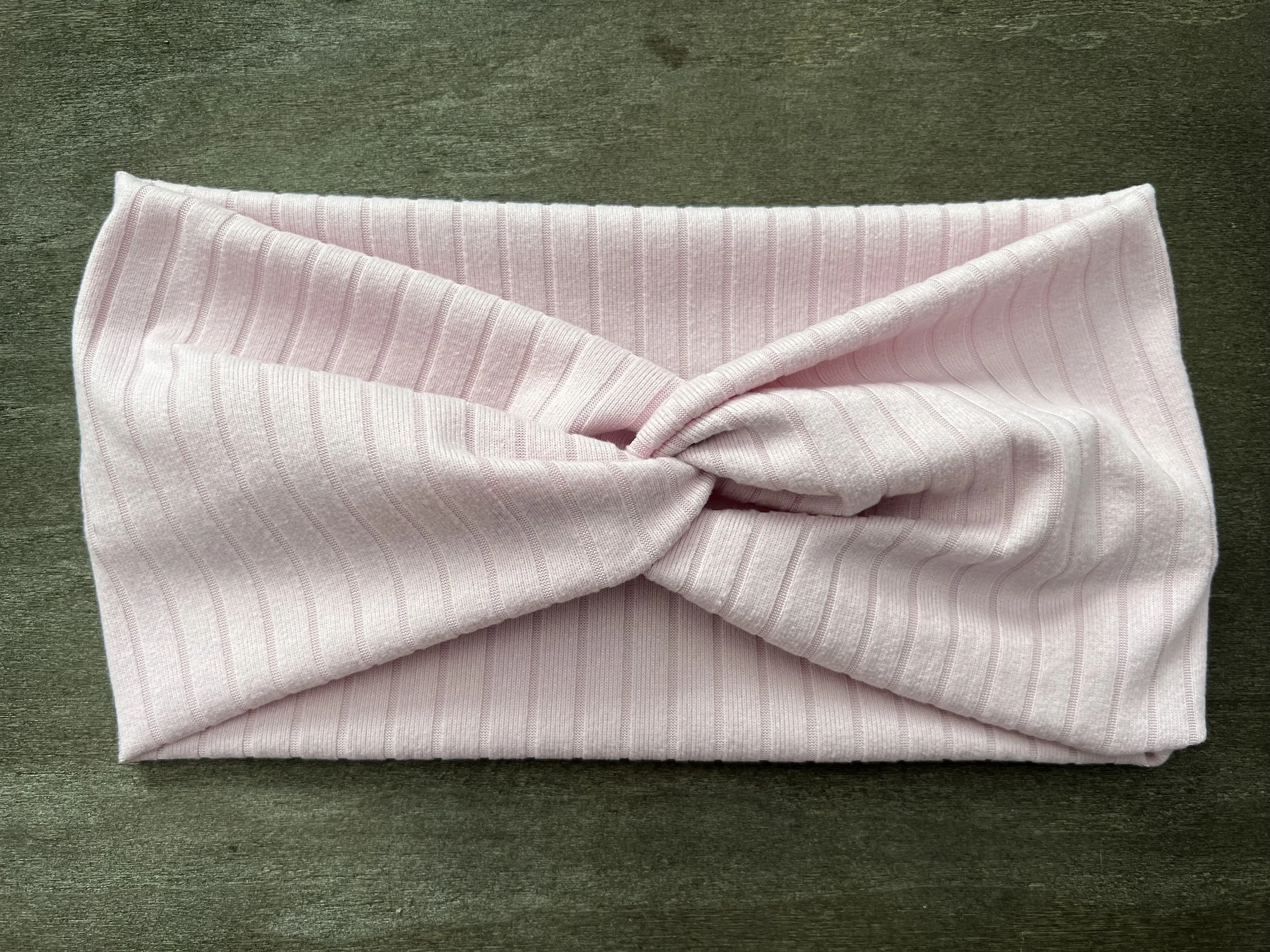 Pink Ribbed Fatty Faux