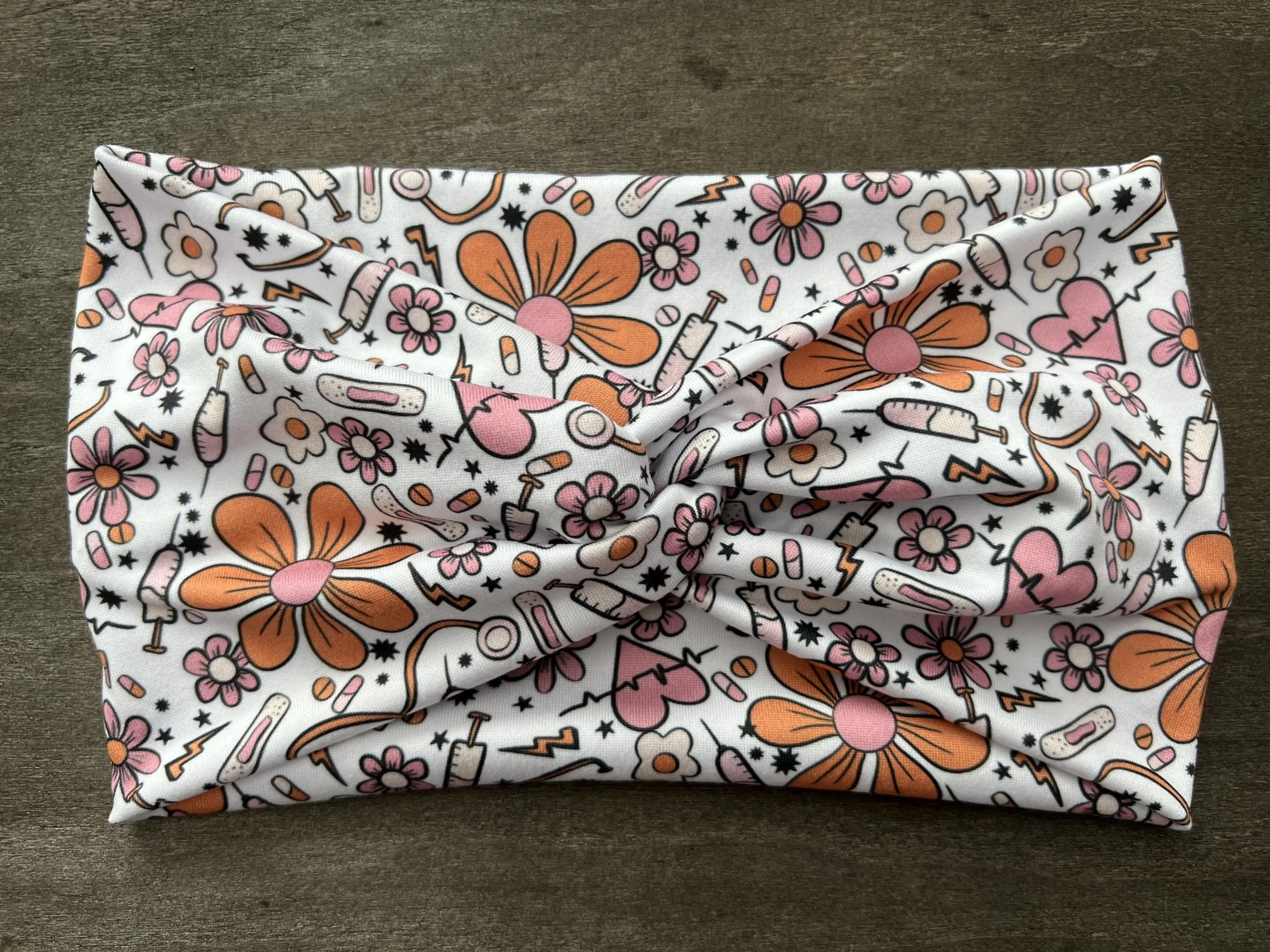 Nursing Floral Fatty Faux