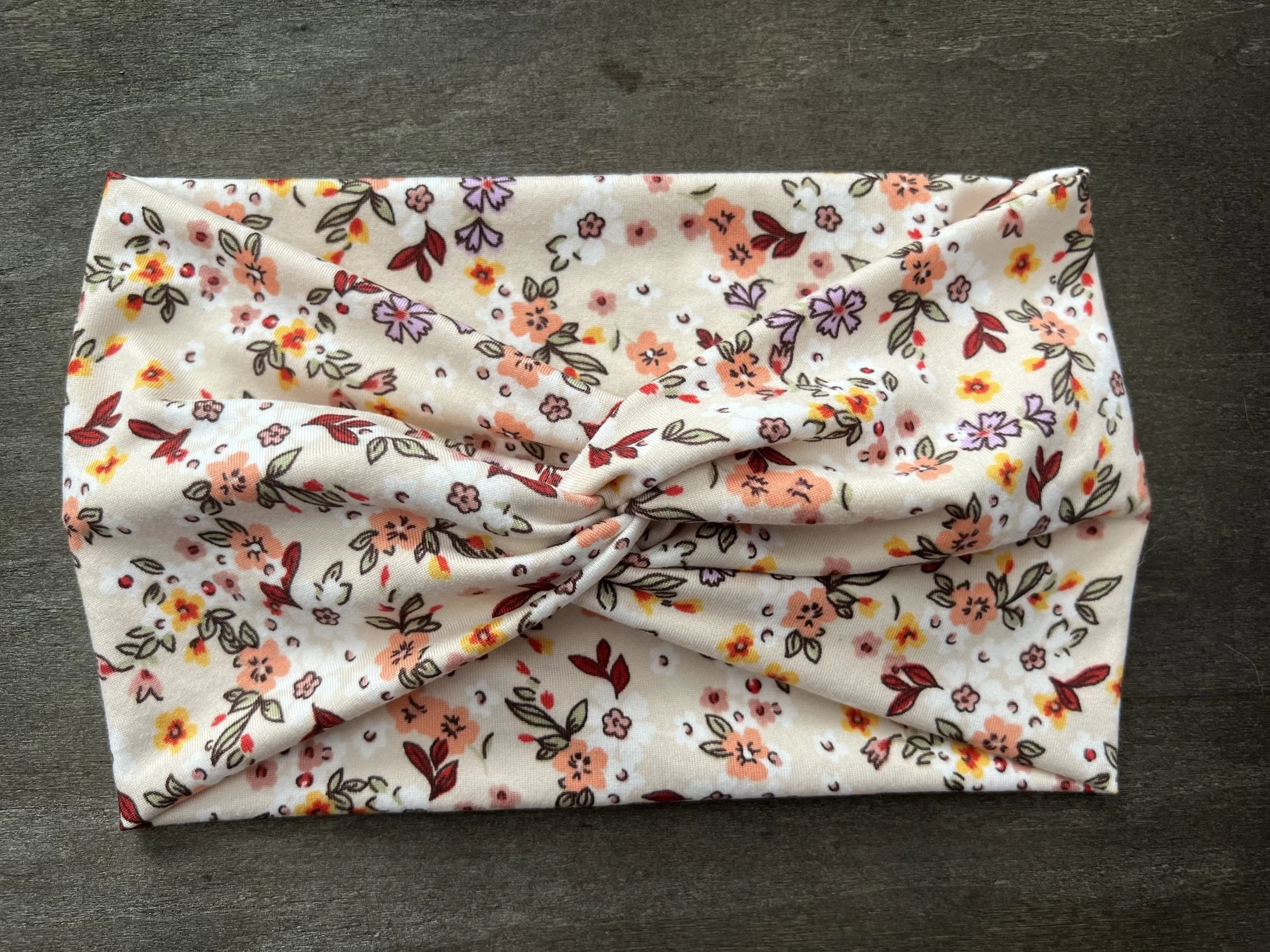 Coral Floral Fatty Faux