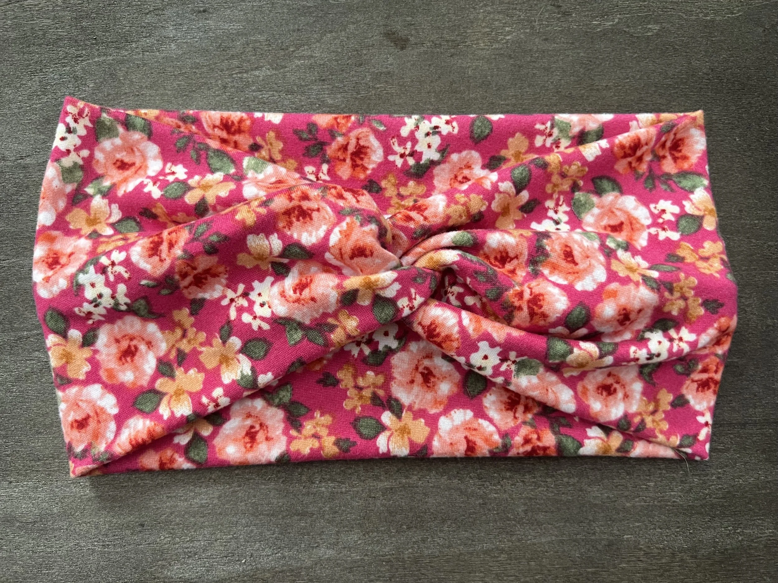 Pink Floral Fatty Faux