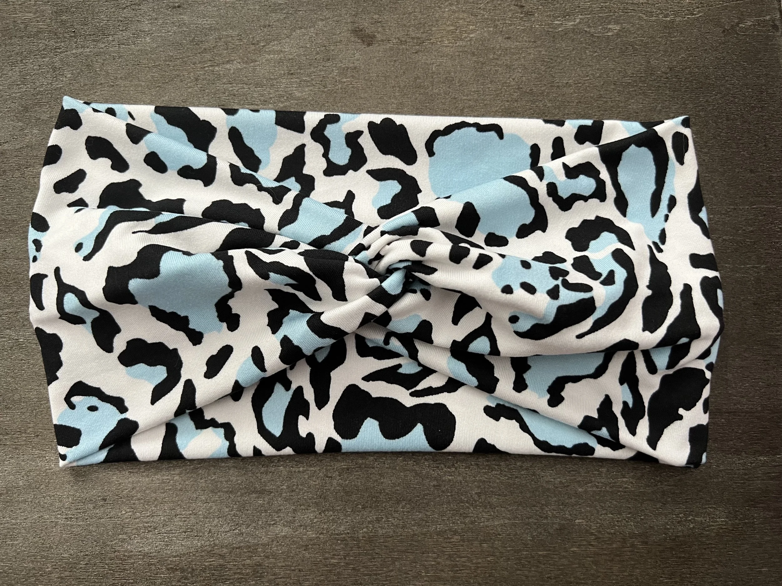 Blue Cheetah Fatty Faux