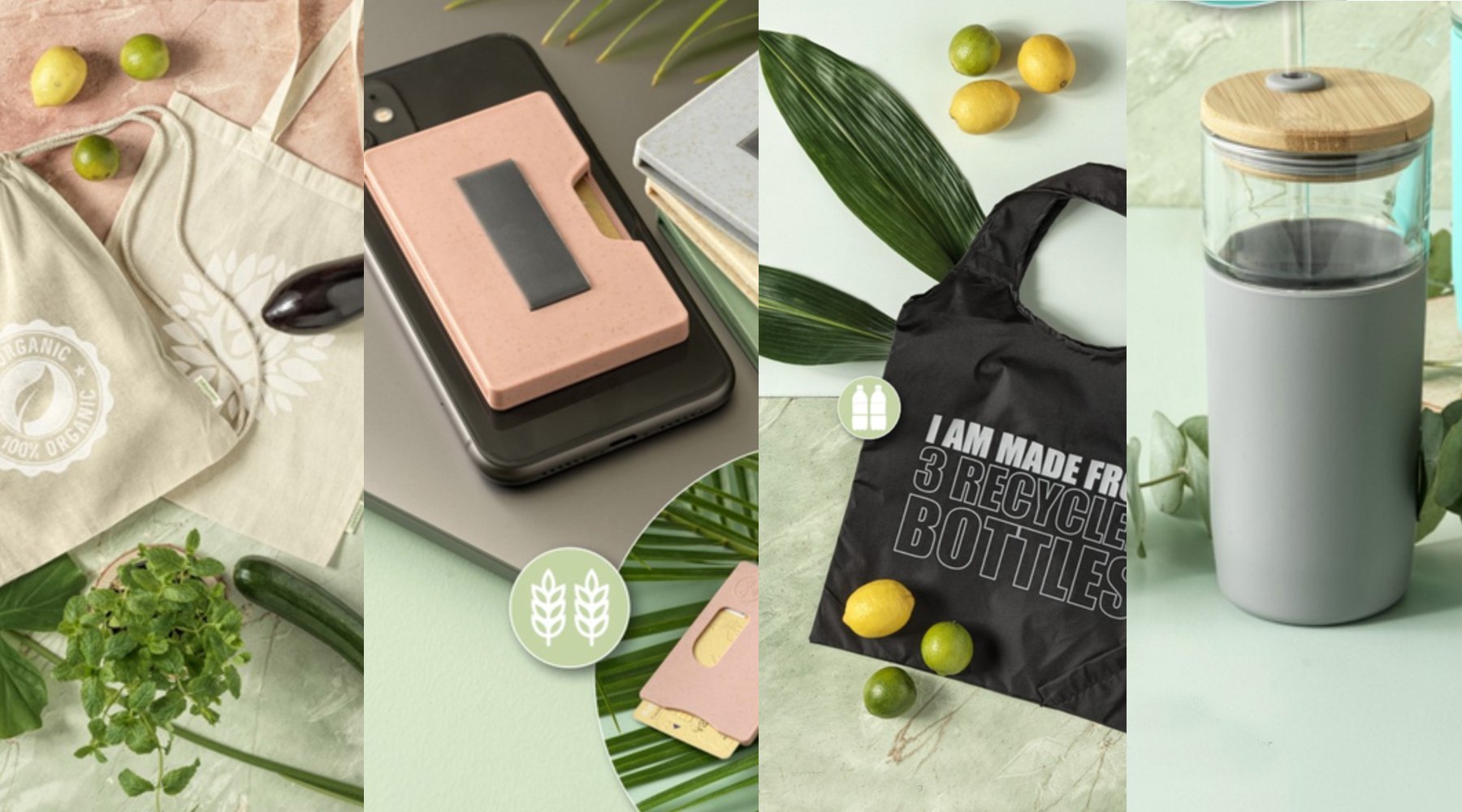 Our latest range of eco friendly corporate merchandise has arrived