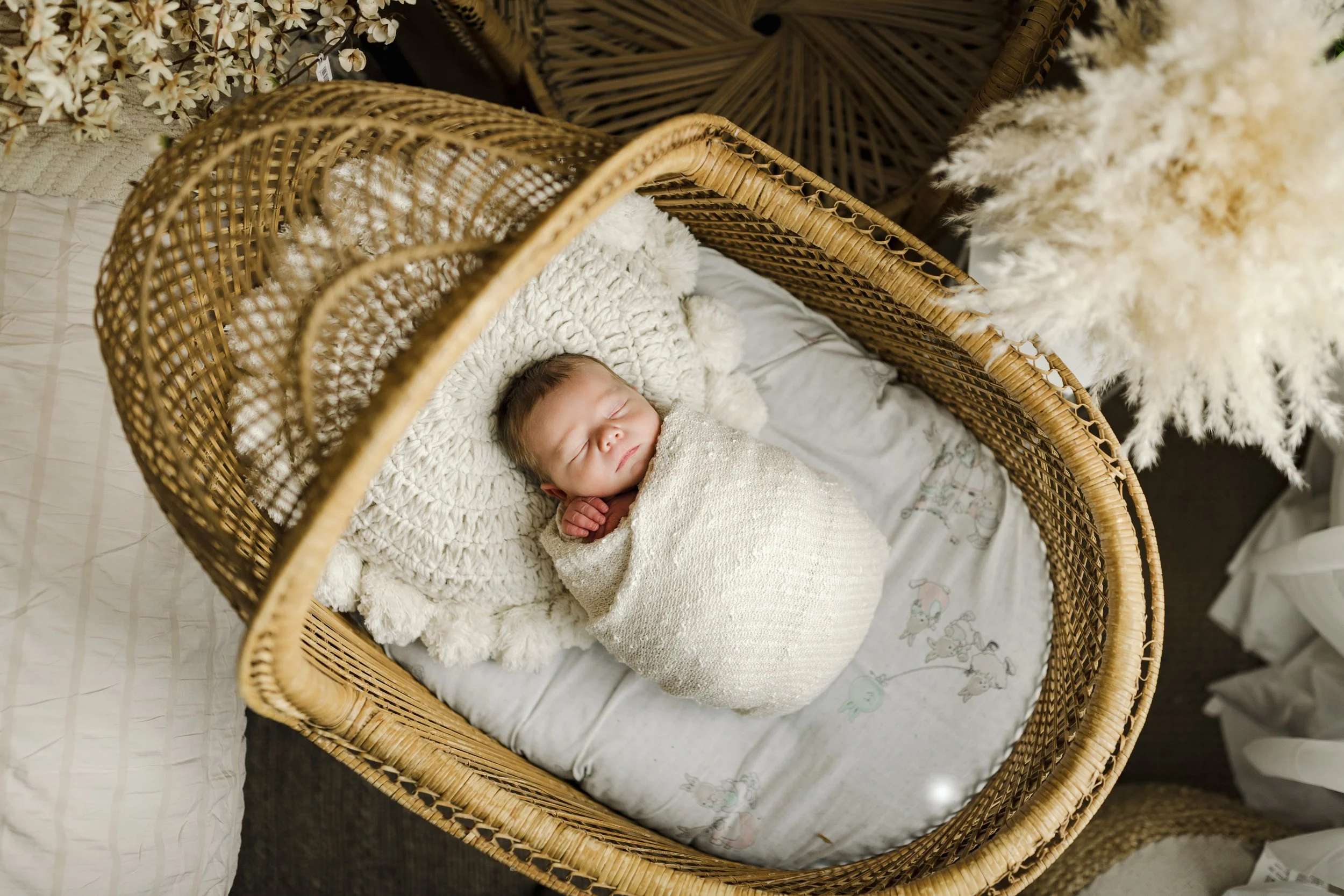 Precious Newborn Session With First-Time Parents