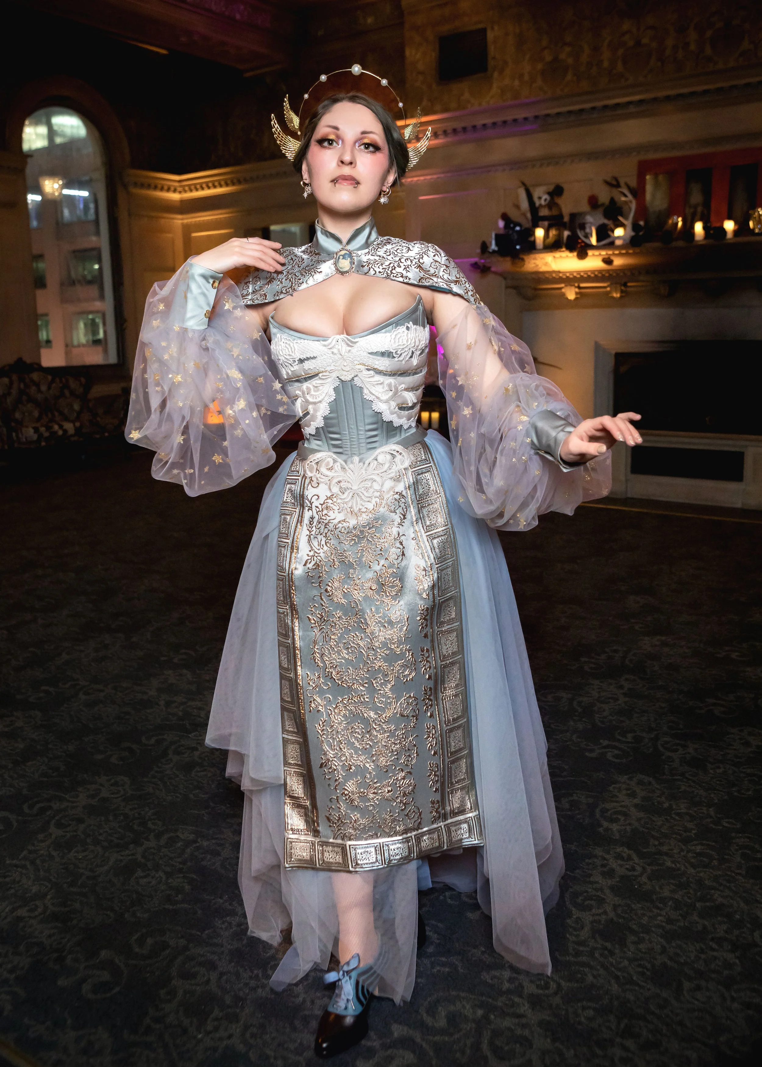 'Seraphim' Ensemble made for the 2023 Edwardian Ball