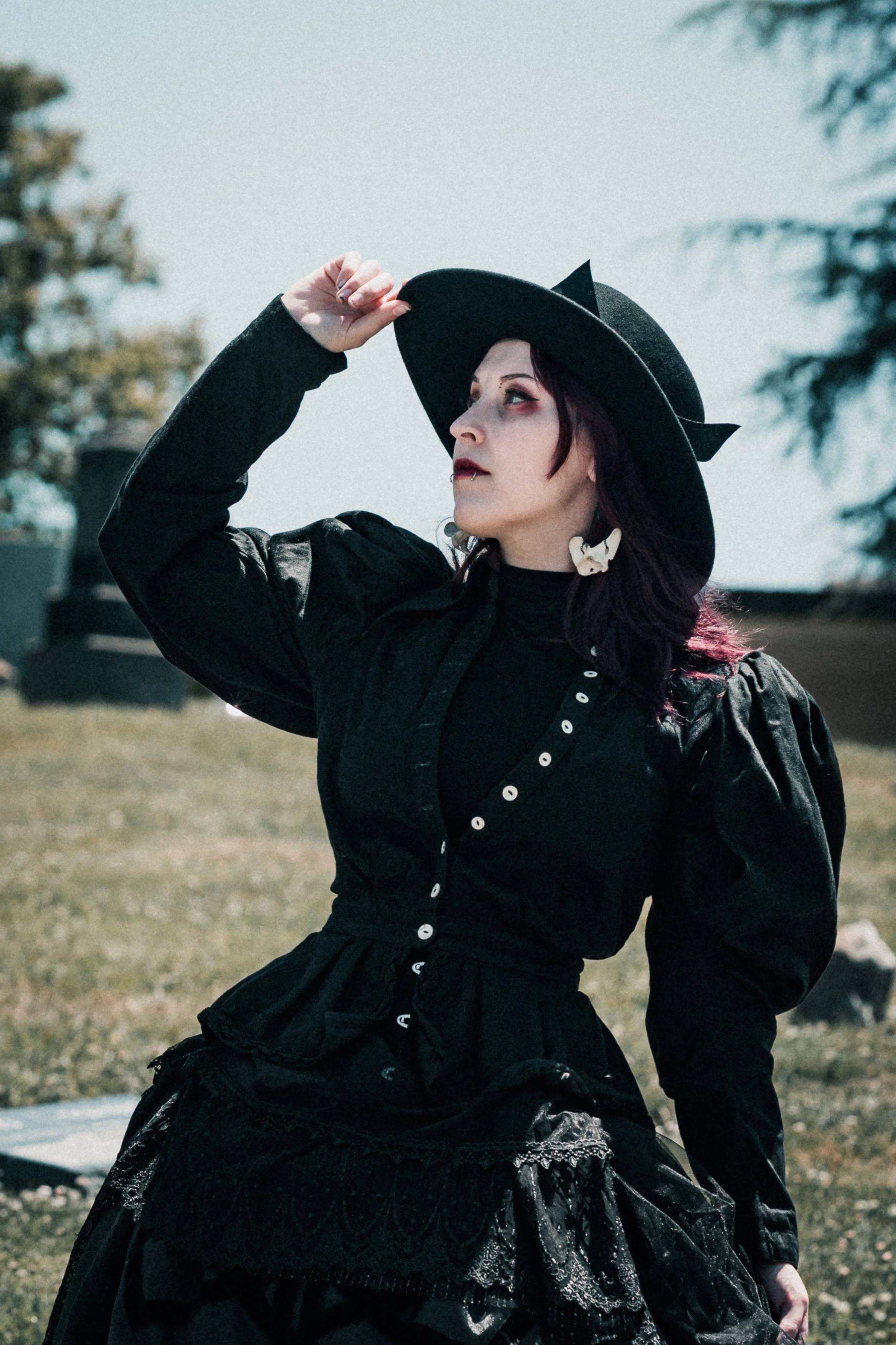 the original prototype of the 'Claudia' blouse. photo by @bon.komera