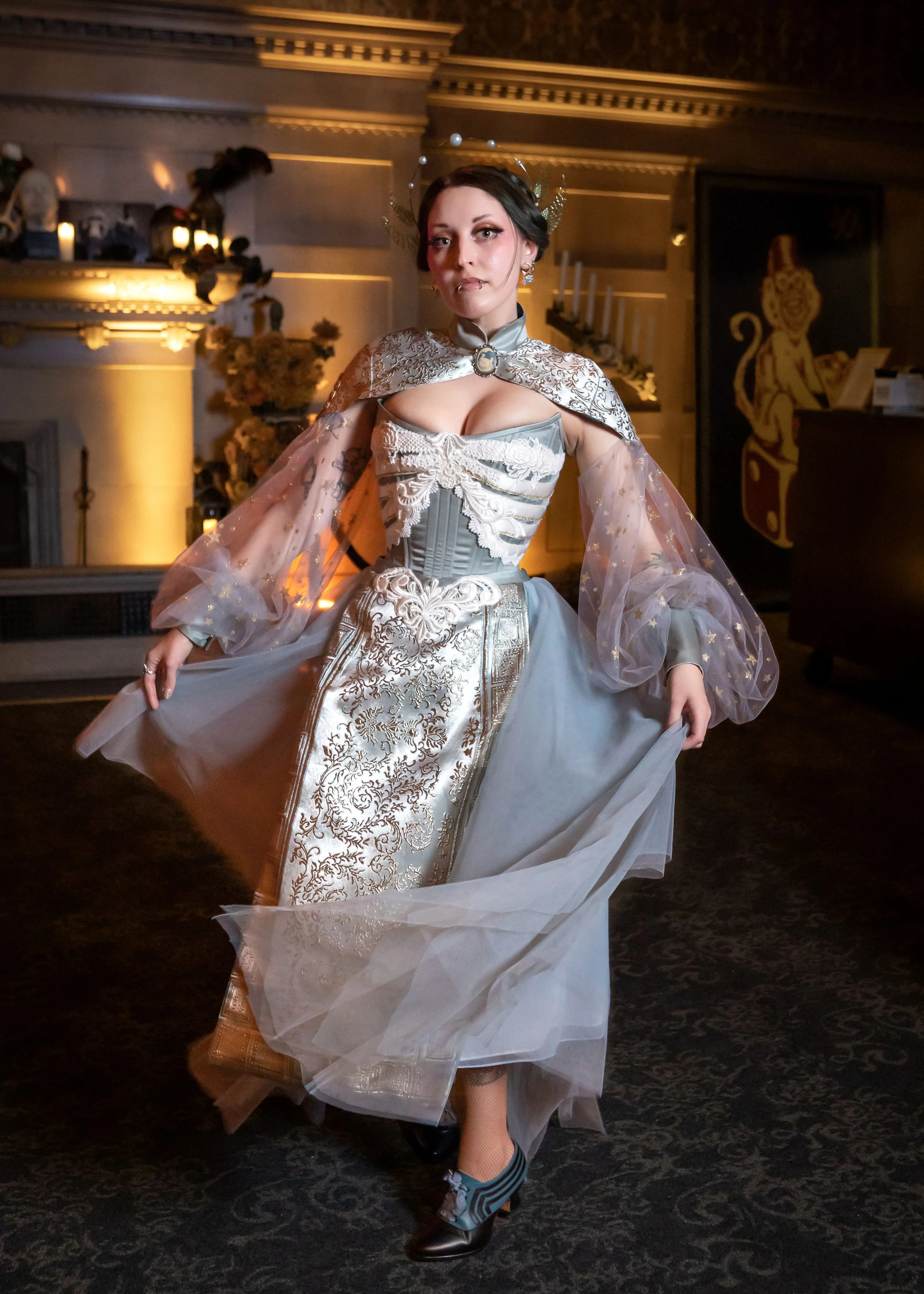 'Seraphim' ensemble made for the 2023 Edwardian Ball
