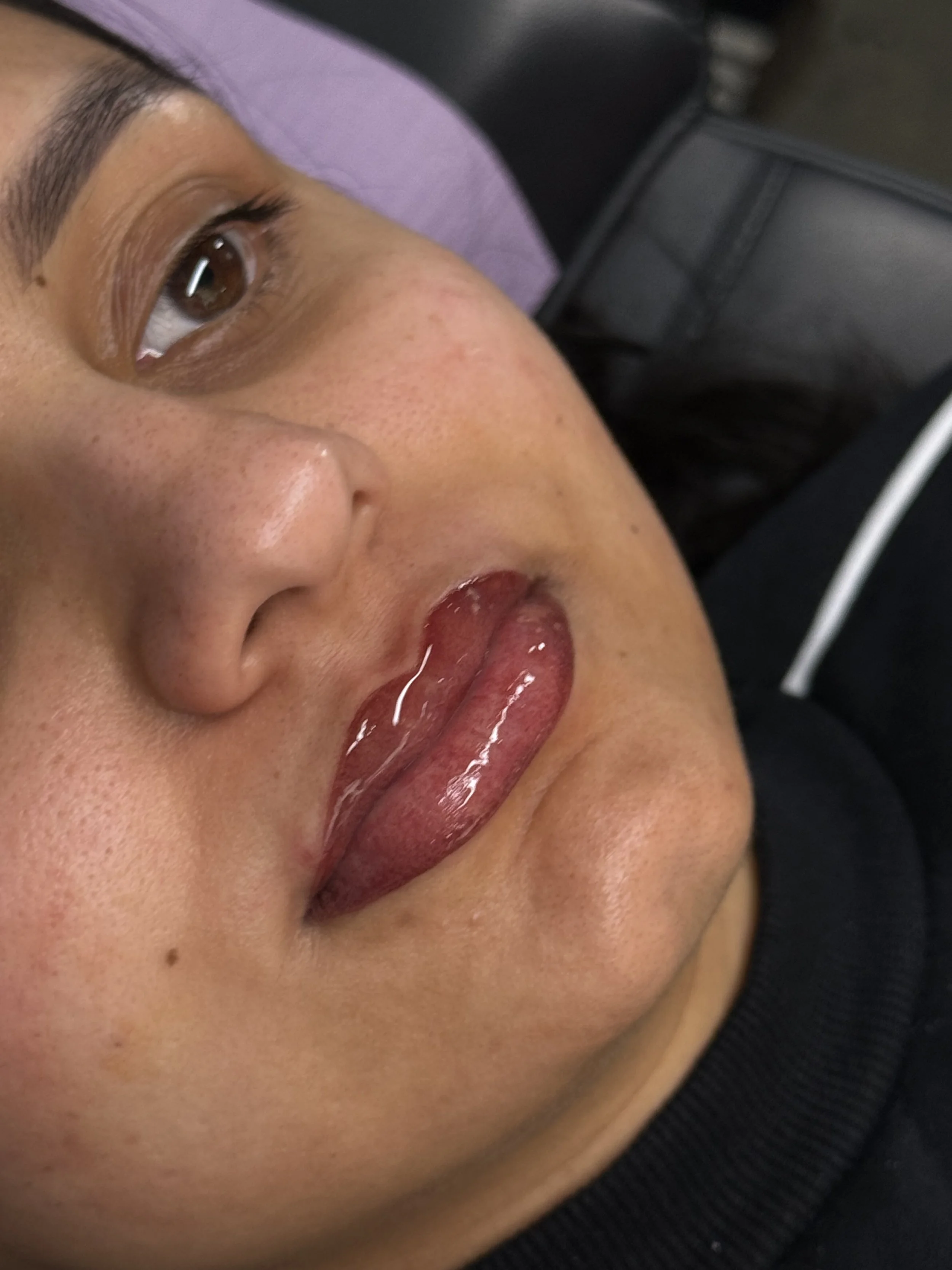 lip tattoo Perth Subiaco ombre lips