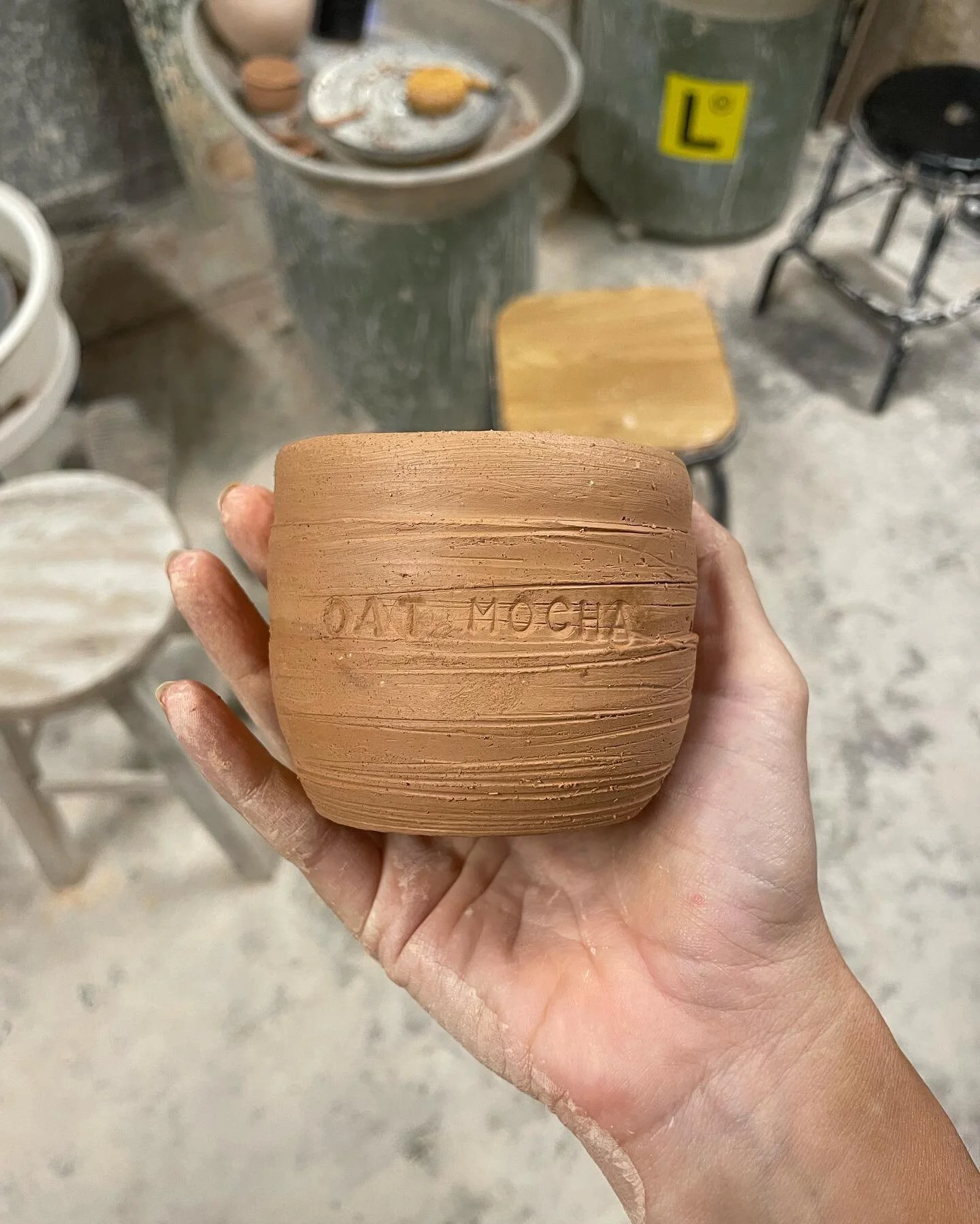Trying my hand at pottery the past few weeks at @porchceramics 
Won’t be quitting my day job anytime soon but surprisingly therapeutic! Stay tuned for my *masterpieces*…💁🏽‍♀️