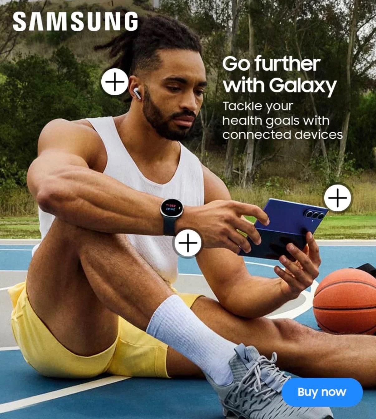 Ad campaign for Samsung US