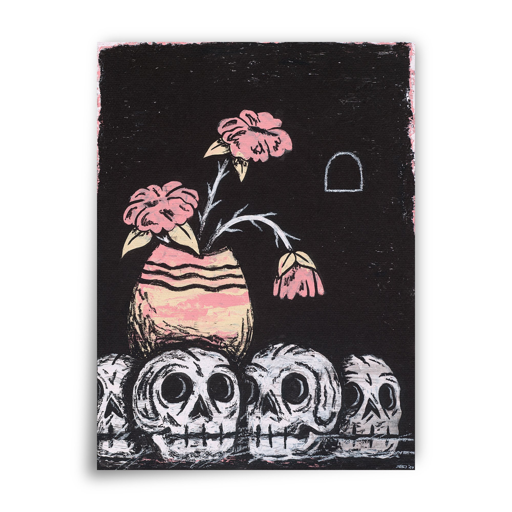 Artist-Spring-Break-Jake-Fine-Art-Print-Now-You-Must-Keep-Living-Unstretched-Canvas.jpg