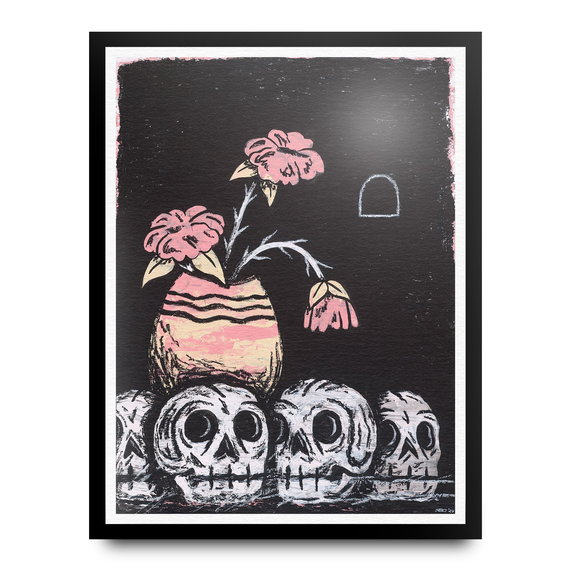 Artist-Spring-Break-Jake-Fine-Art-Print-Now-You-Must-Keep-Living-Paper-Framed.jpg